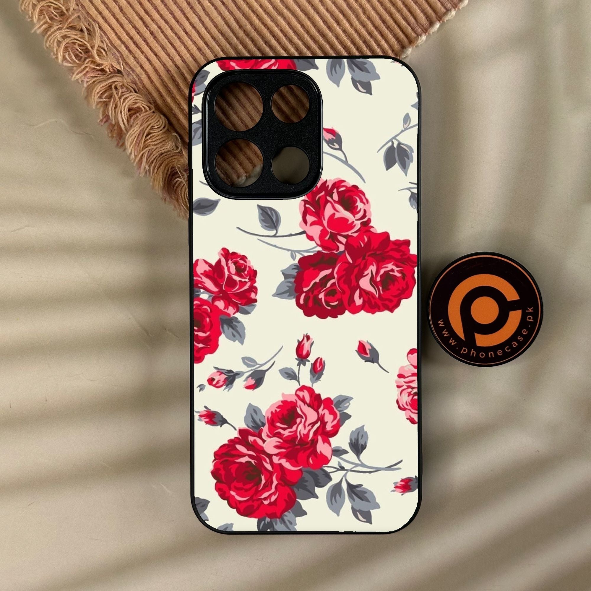OnePlus Turbo 6 - Floral Series Design 8 - Premium Metal Printed Soft Bumper Shock Proof Case