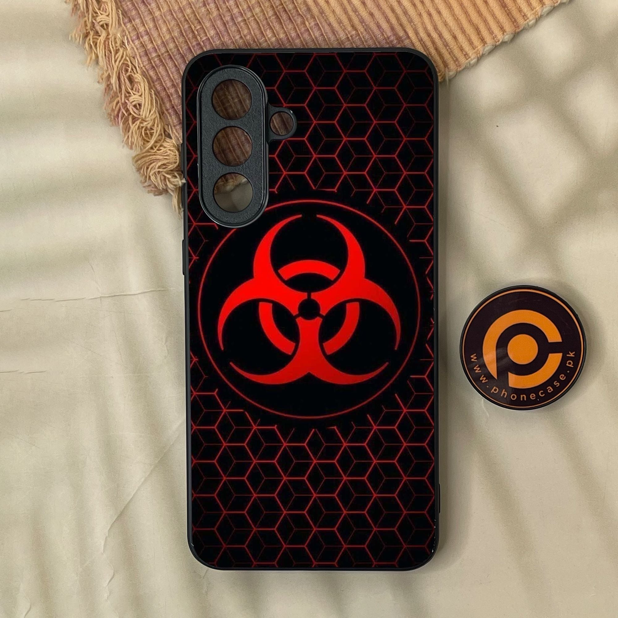 Samsung Galaxy A37 - Biohazard Design 8 - Premium Metal Printed Soft Bumper Shock Proof Case
