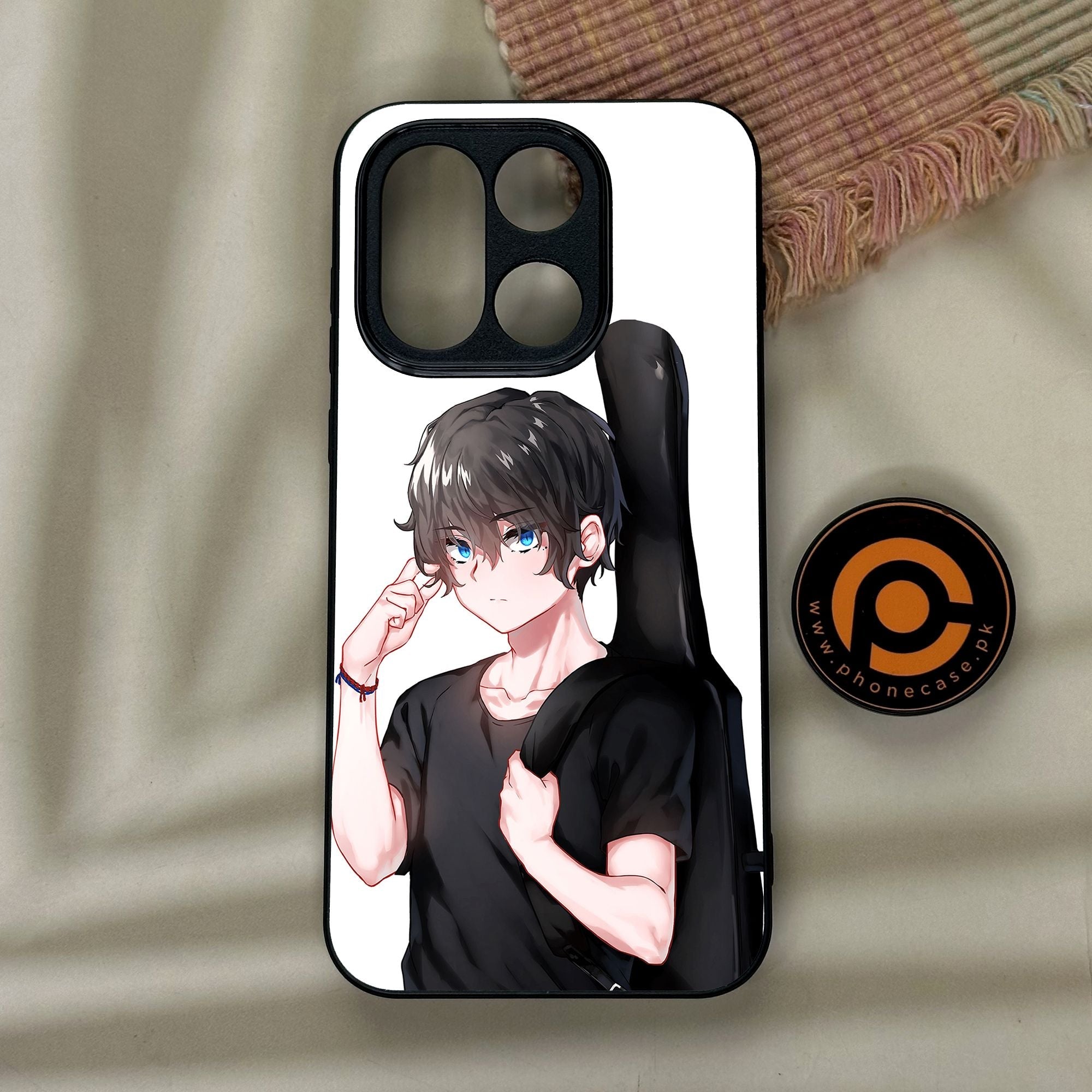 OnePlus 15 - Anime Series Design 2 - Premium Metal Printed Soft Bumper Shock Proof Case