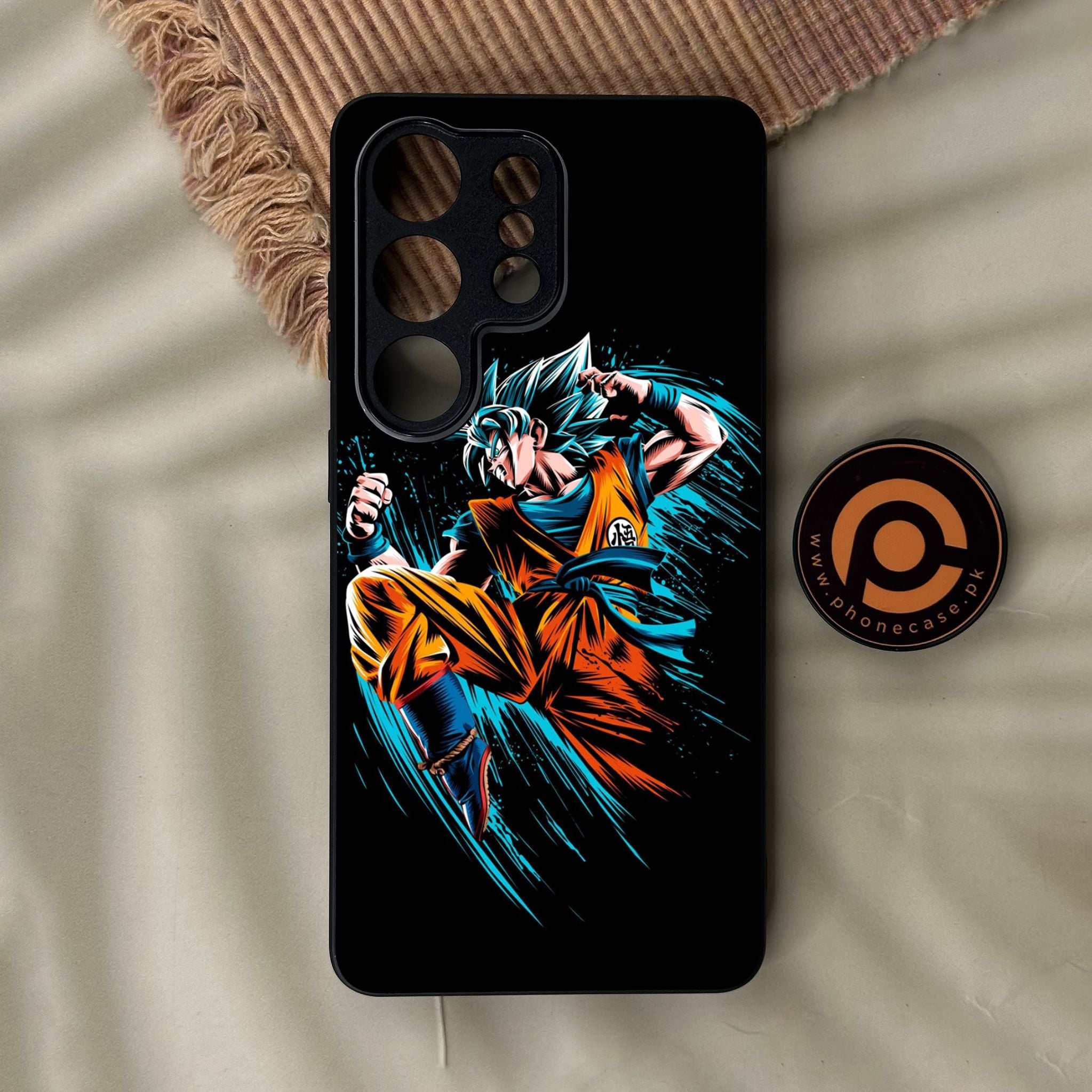 Galaxy S26 Ultra - Anime 2.0 Design 2 - Premium Metal Printed Soft Bumper Shock Proof Case
