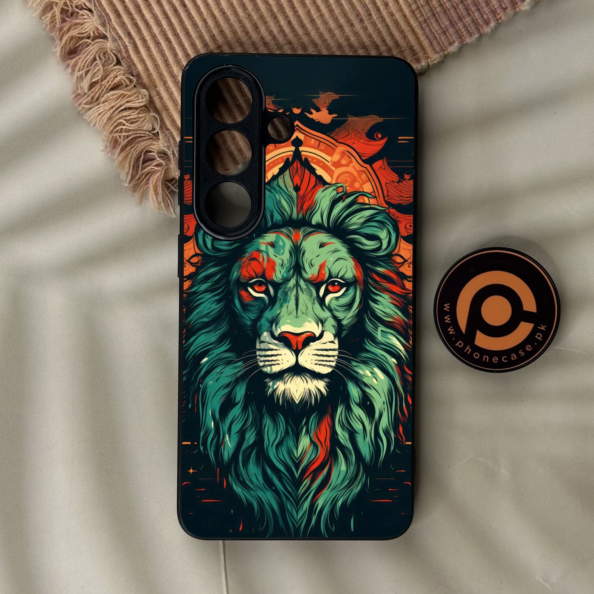 Galaxy S26 - Tiger 2.0 Design 2 - Premium Metal Printed Soft Bumper Shock Proof Case