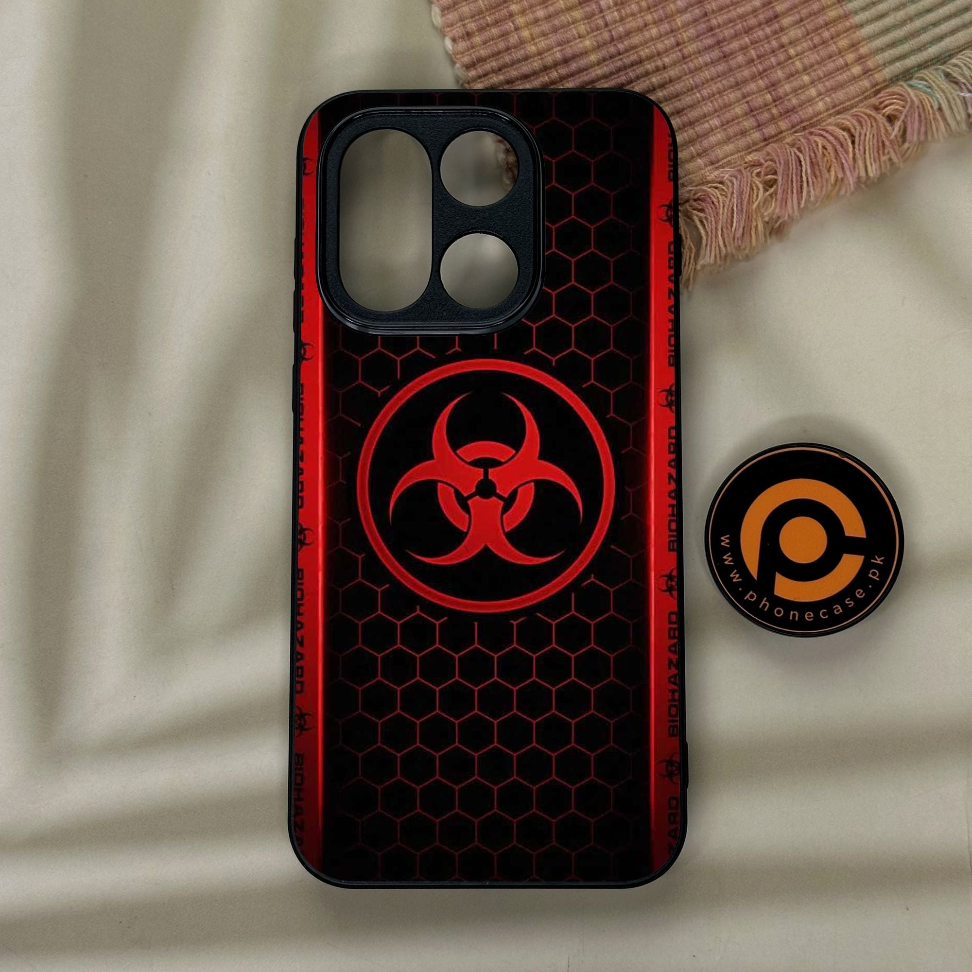 OnePlus 15 - Biohazard Design 5 - Premium Metal Printed Soft Bumper Shock Proof Case