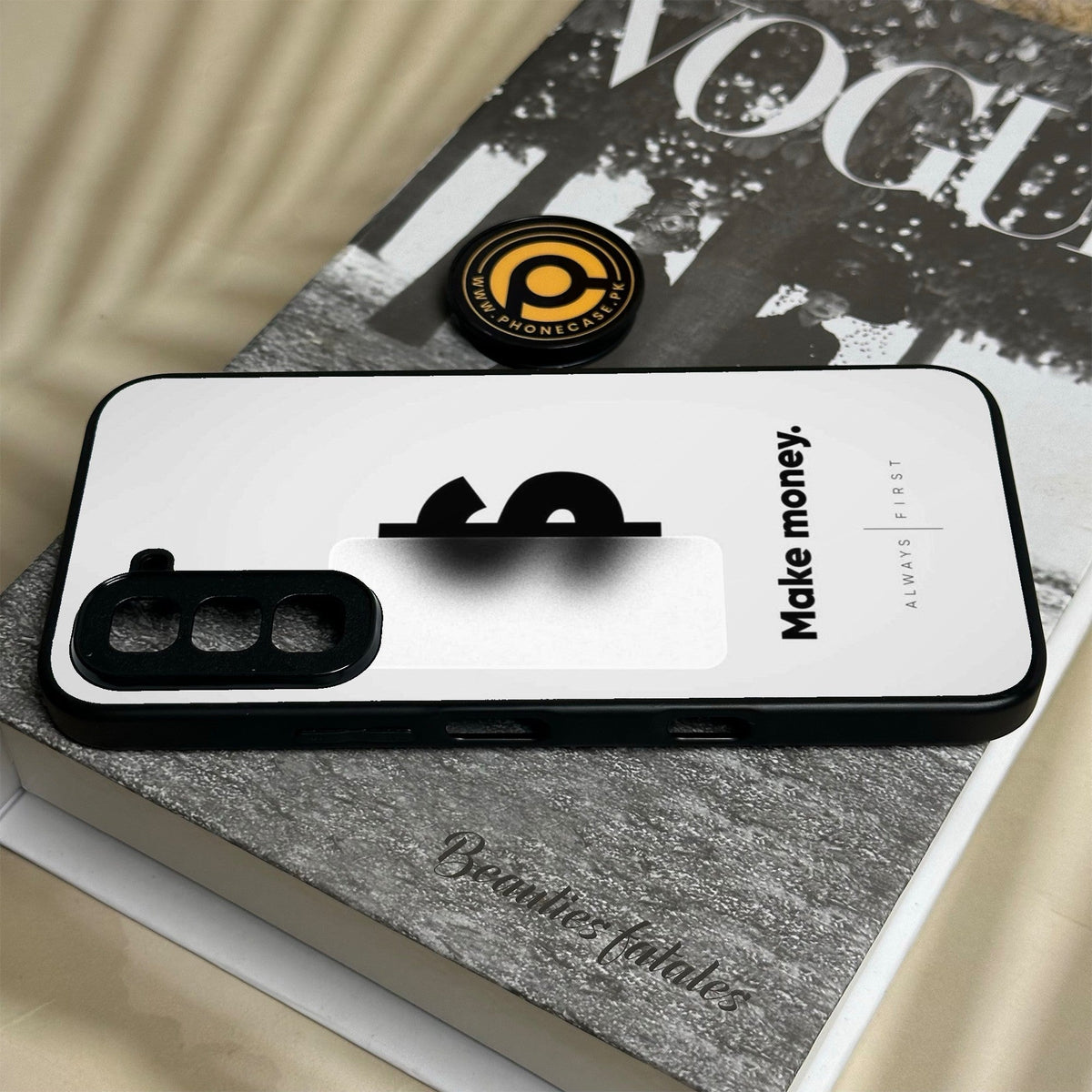 Infinix Hot 70 - Dollar Design 9 - Premium Metal Printed Soft Bumper Shock Proof Case
