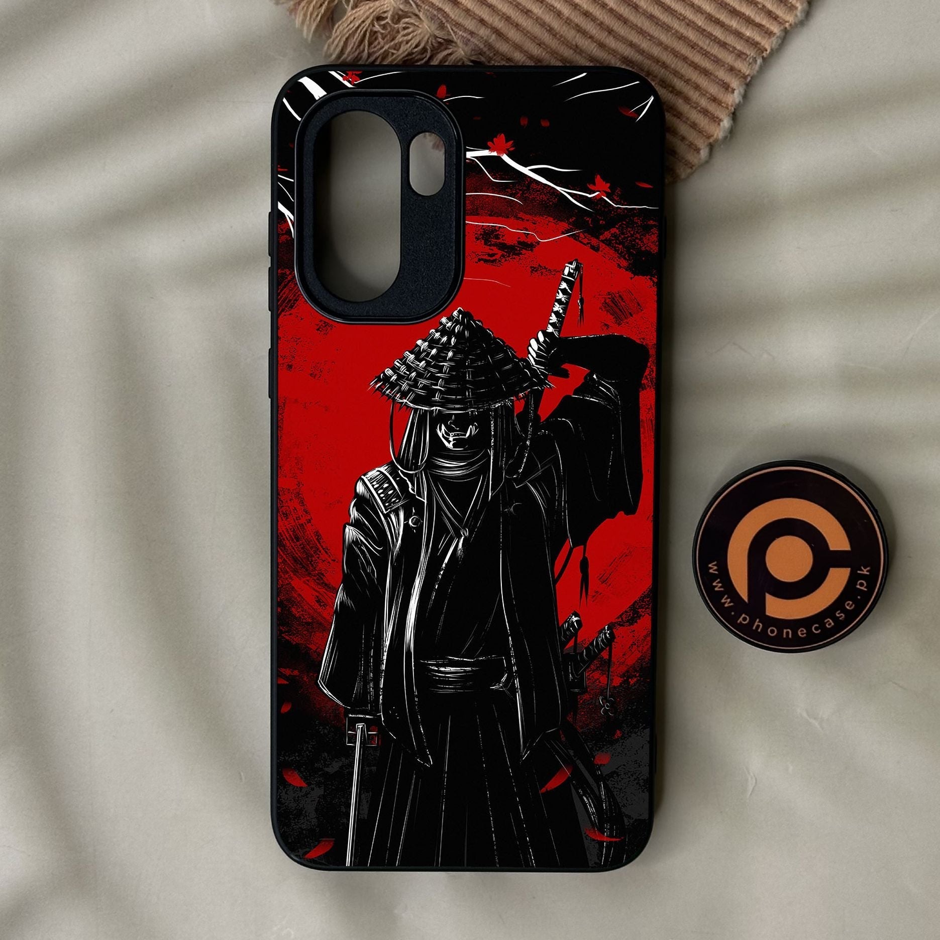 OnePlus Ace 6 - Ninja Design 6 - Premium Metal Printed Soft Bumper Shock Proof Case