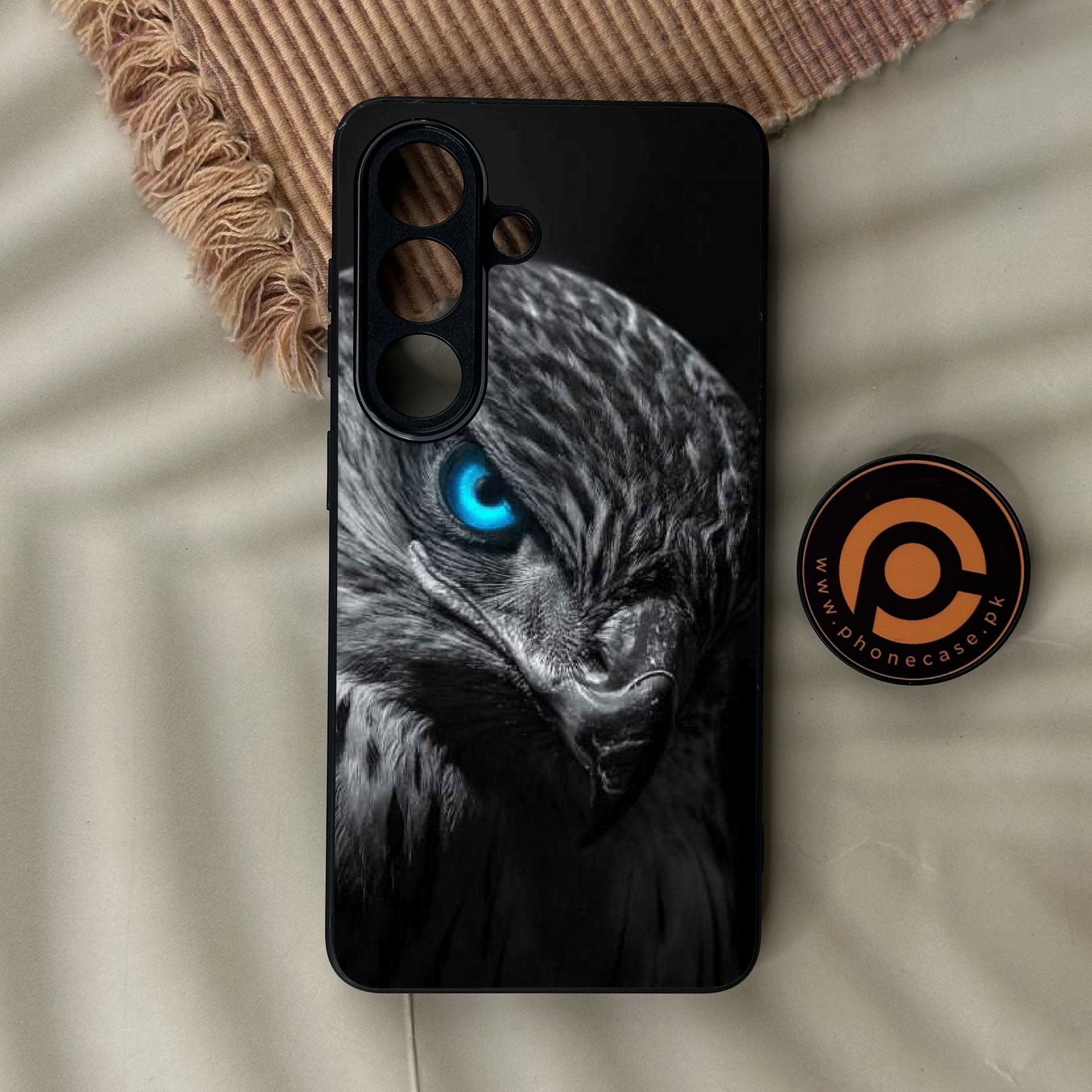 Galaxy S26 - Black Art Design 2 - Premium Metal Printed Soft Bumper Shock Proof Case
