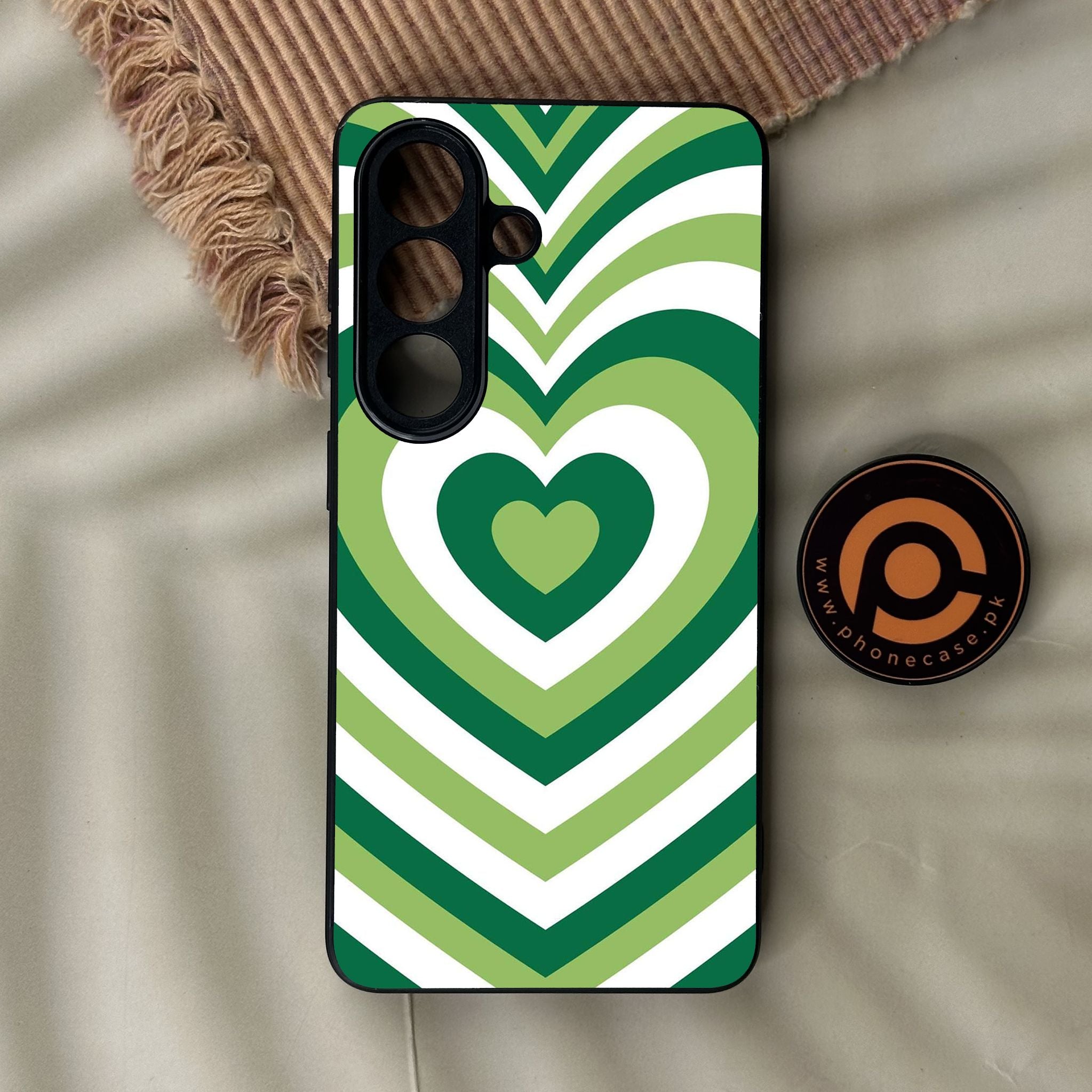 Galaxy S26 - Heartbeat Design 4 - Premium Metal Printed Soft Bumper Shock Proof Case