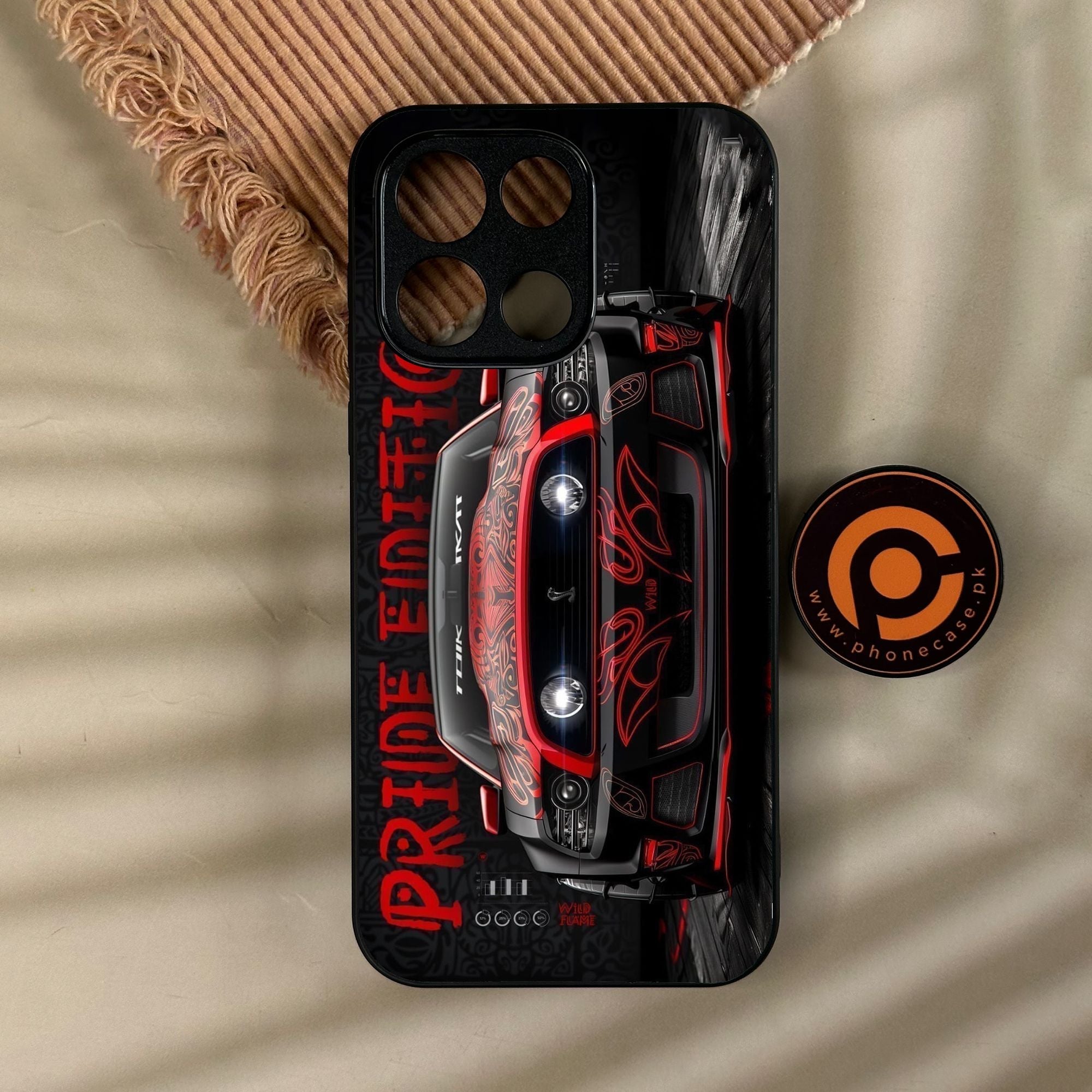 OnePlus Turbo 6 - Cobra X Racing Car - Premium Metal Printed Soft Bumper Shock Proof Case