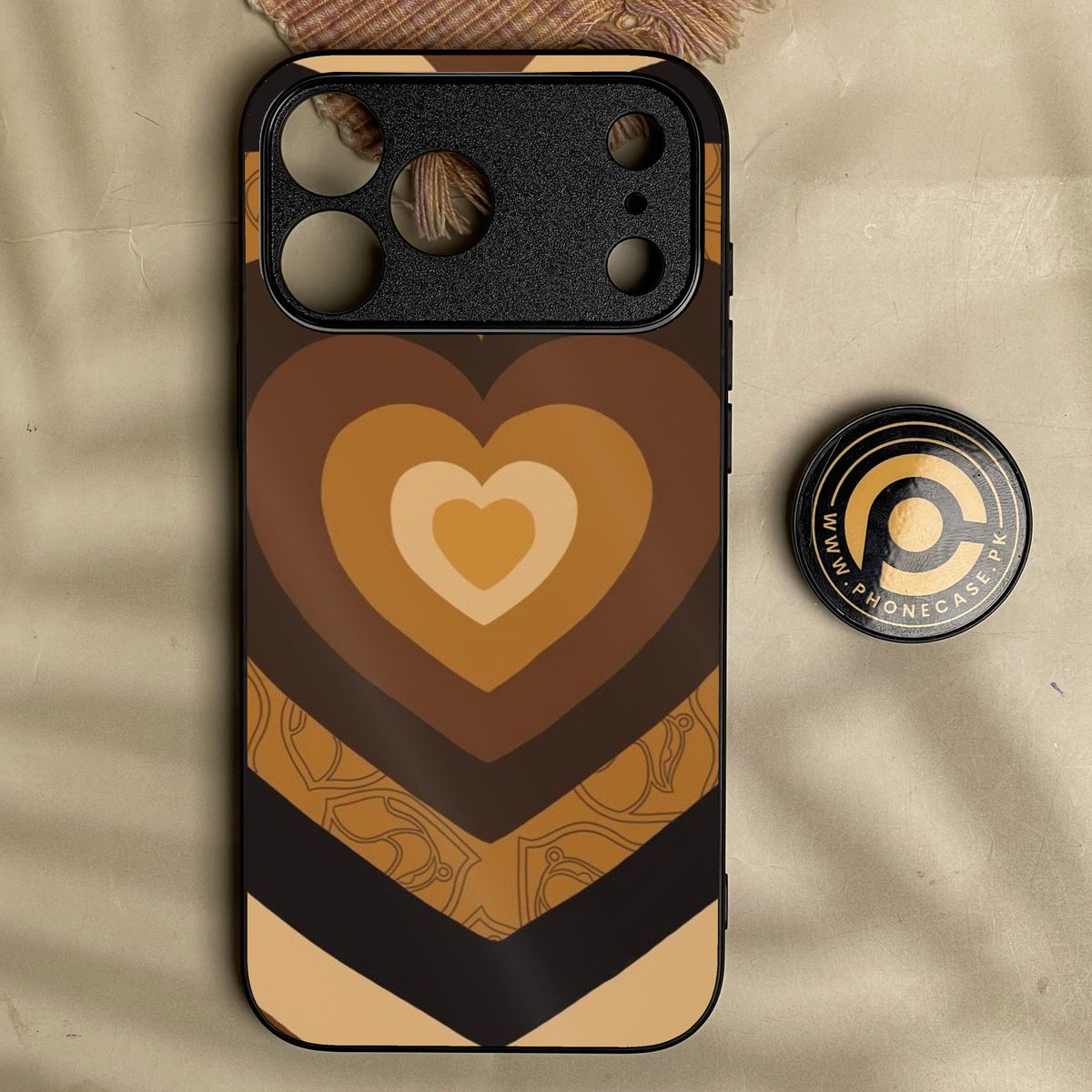 Iphone 18 Pro Max - Heart 2.0 Design 5 - Premium Metal Printed Soft Bumper Shock Proof Case