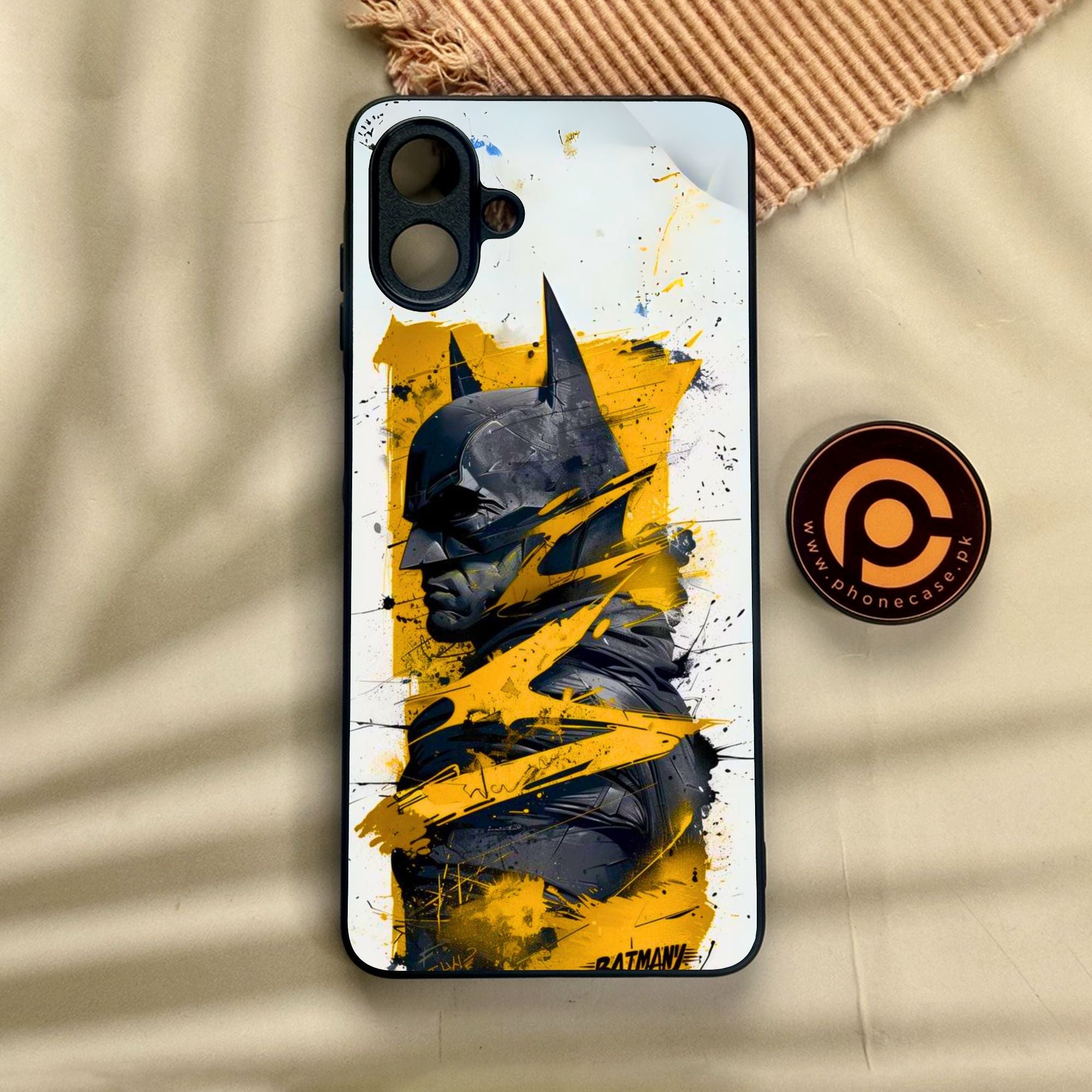 Samsung Galaxy A07 - Shattered Heroics - Premium Metal Printed Soft Bumper Shock Proof Case