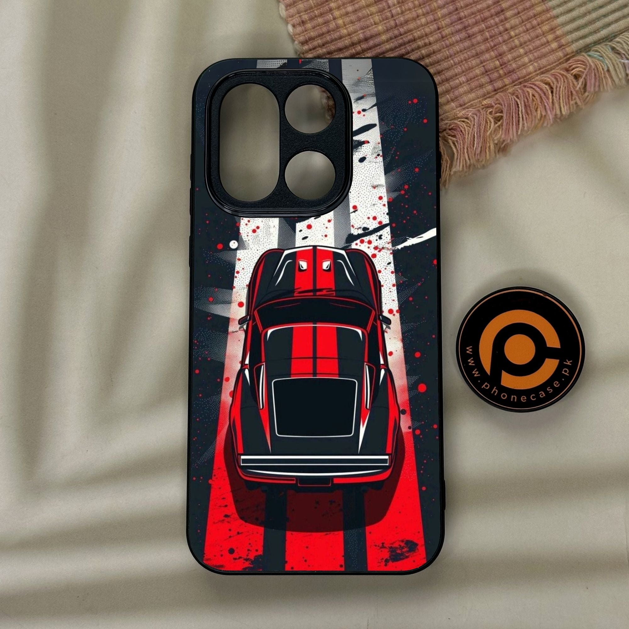OnePlus 15 - Top-Down Track - Premium Metal Printed Soft Bumper Shock Proof Case