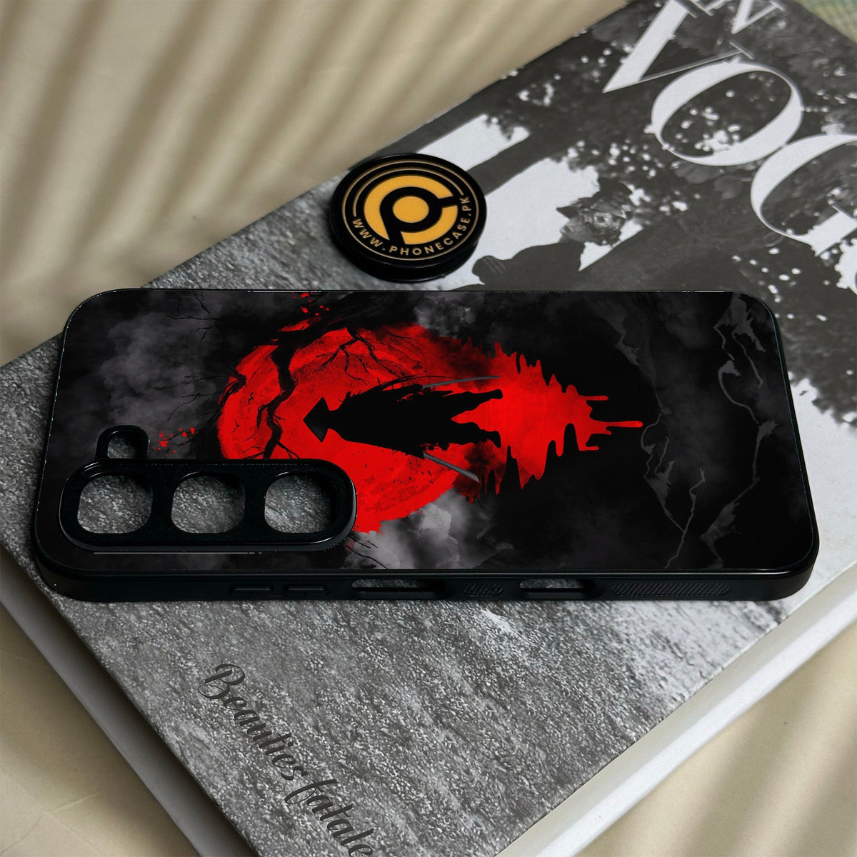 Infinix Hot 70 Pro - Ninja Design 3 - Premium Metal Printed Soft Bumper Shock Proof Case