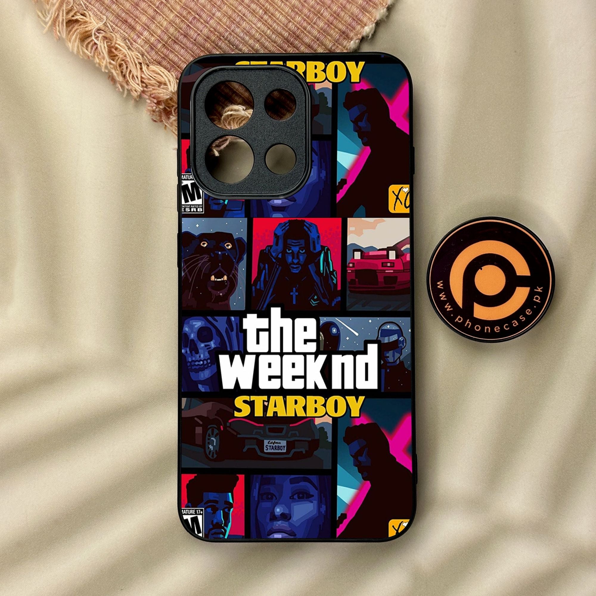 OnePlus 13s - The Weeknd Star Boy - Premium Metal Printed Soft Bumper Shock Proof Case