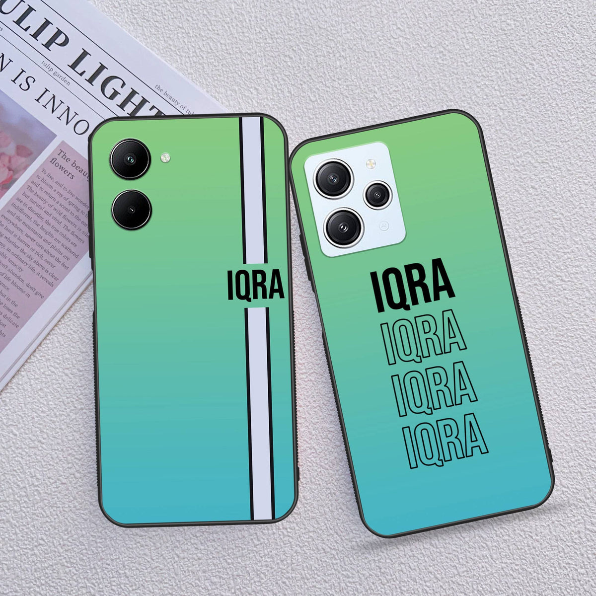 Own Name Customized Glossy Case For All Models