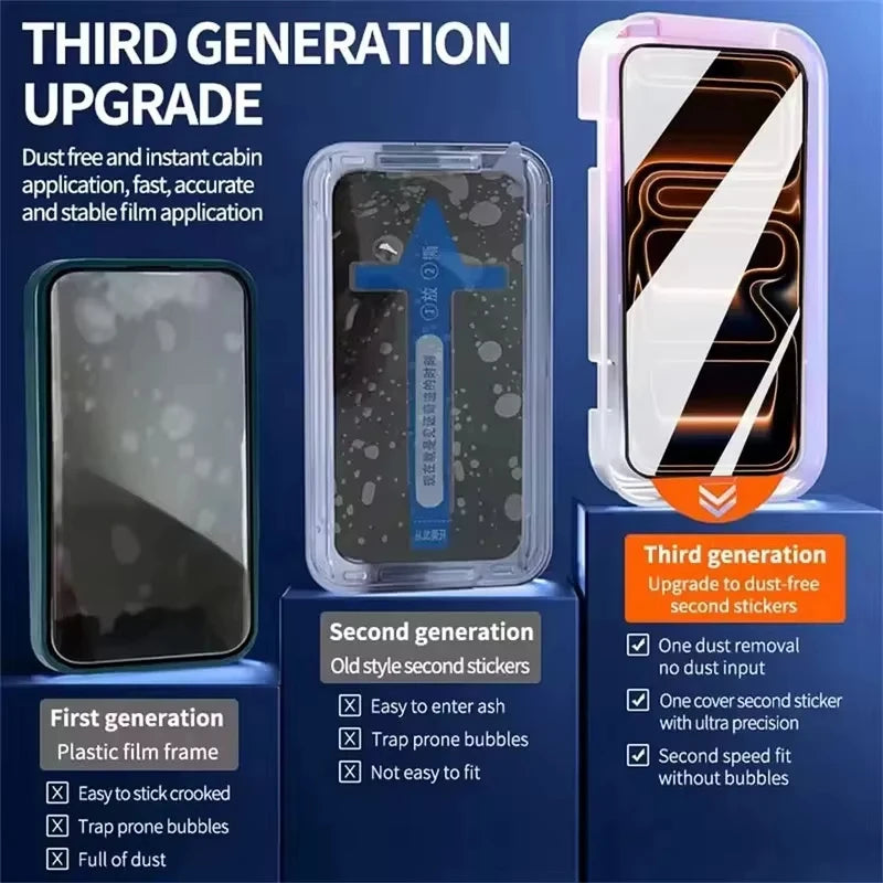 Galaxy S26 - Privacy Anti-Spy Glass Screen Protector With Applying kit