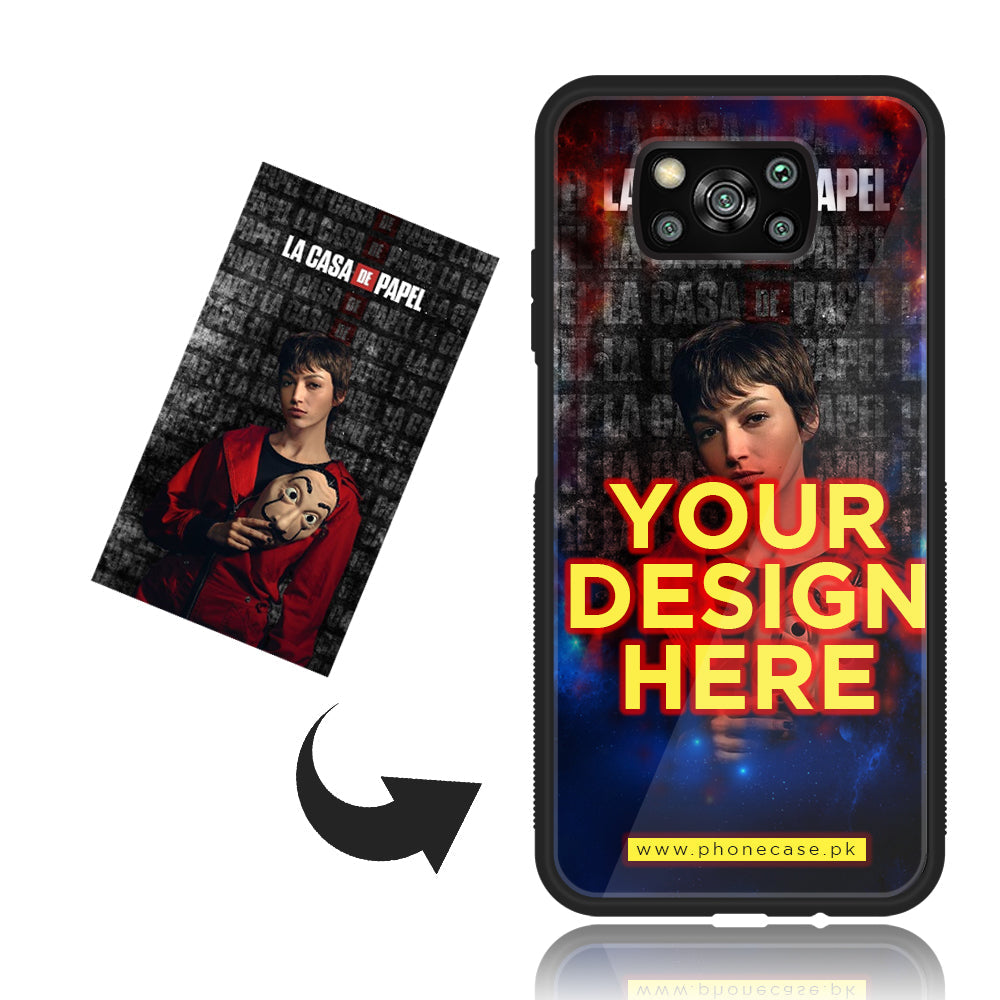 Xiaomi Poco X3 - Customize your own - Premium Metal Printed soft Bumper shock Proof Case