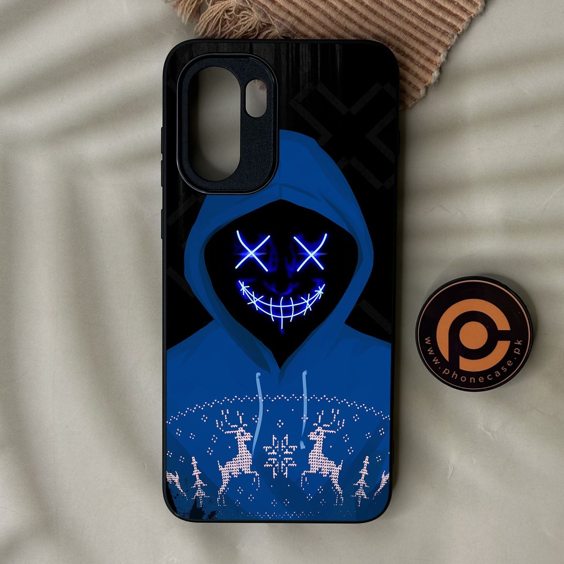 OnePlus Ace 6 - Anonymous 2.0 Design 9 - Premium Metal Printed Soft Bumper Shock Proof Case