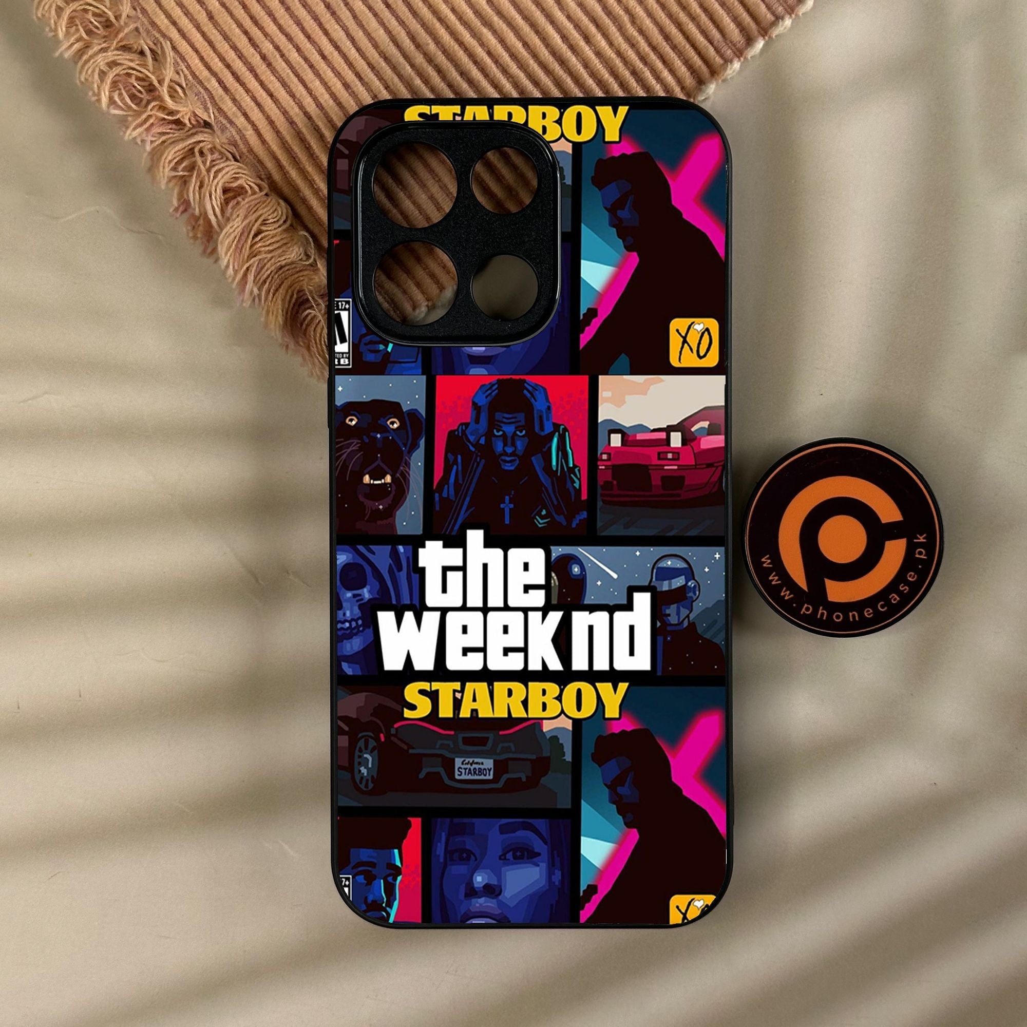 OnePlus Turbo 6 - The Weeknd Star Boy - Premium Metal Printed Soft Bumper Shock Proof Case