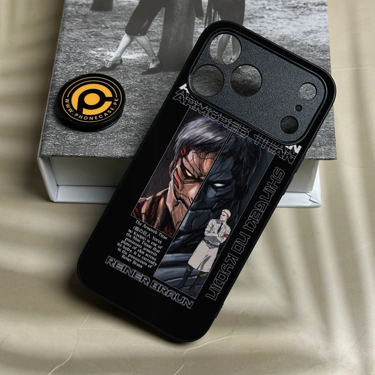 Iphone 18 Pro - Battlefront Design 9 - Premium Metal Printed Soft Bumper Shock Proof Case