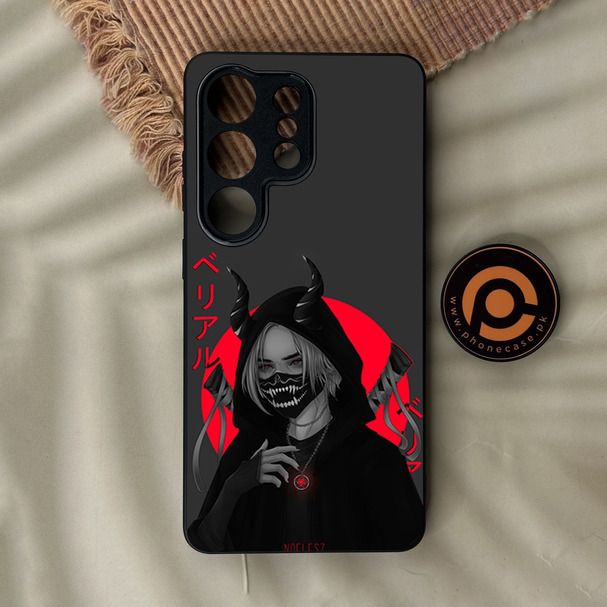 Galaxy S26 Ultra - Anime Series Design 10 - Premium Metal Printed Soft Bumper Shock Proof Case