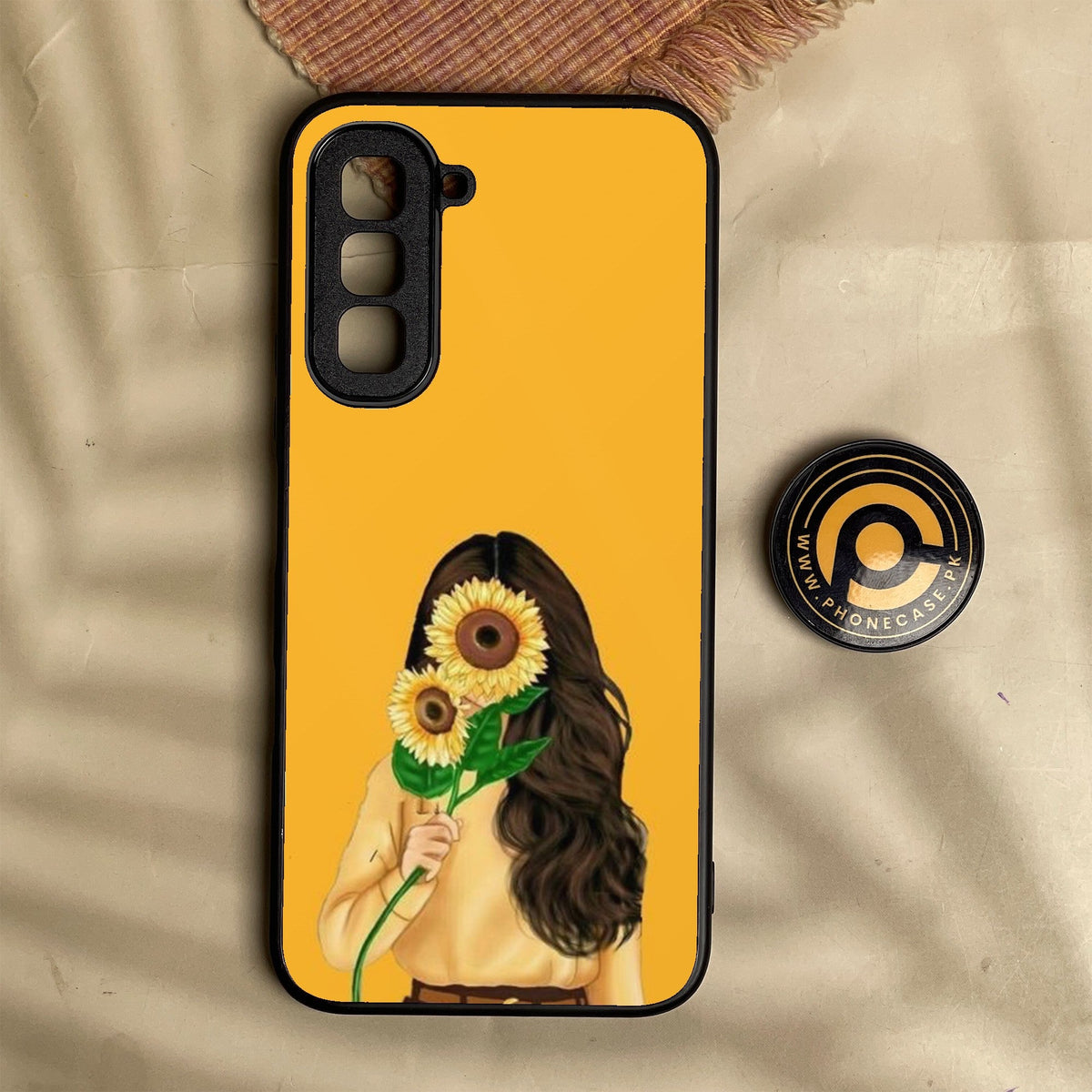 Infinix Hot 70 - Anime Girls Design 7 - Premium Metal Printed Soft Bumper Shock Proof Case