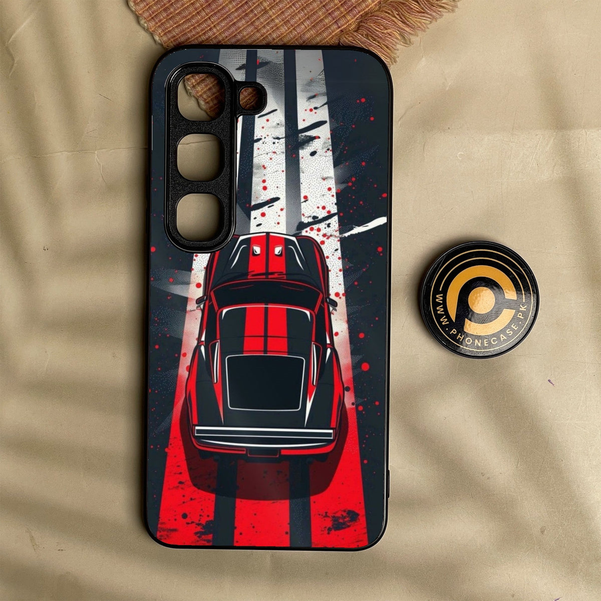 Infinix Hot 70 Pro - Top-down Track - Premium Metal Printed Soft Bumper Shock Proof Case