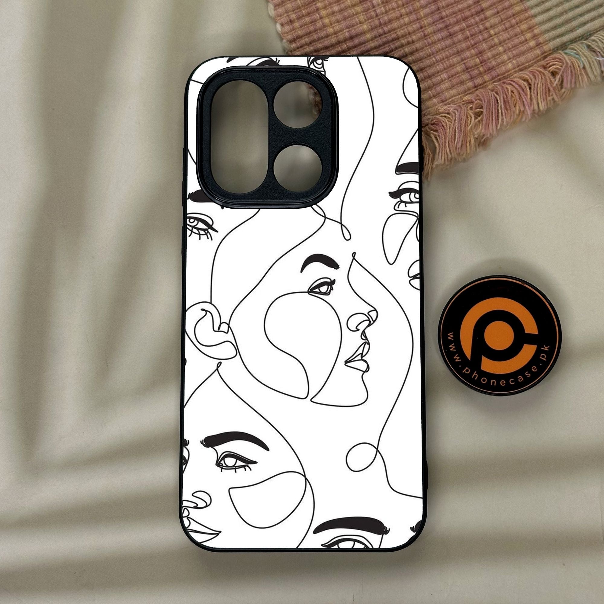 OnePlus 15 - Girls Design 7 - Premium Metal Printed Soft Bumper Shock Proof Case