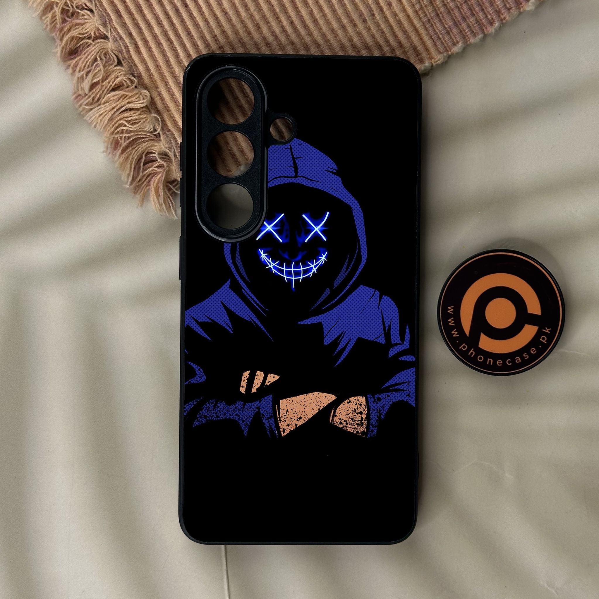 Galaxy S26 - Anonymous 2.0 Design 10 - Premium Metal Printed Soft Bumper Shock Proof Case