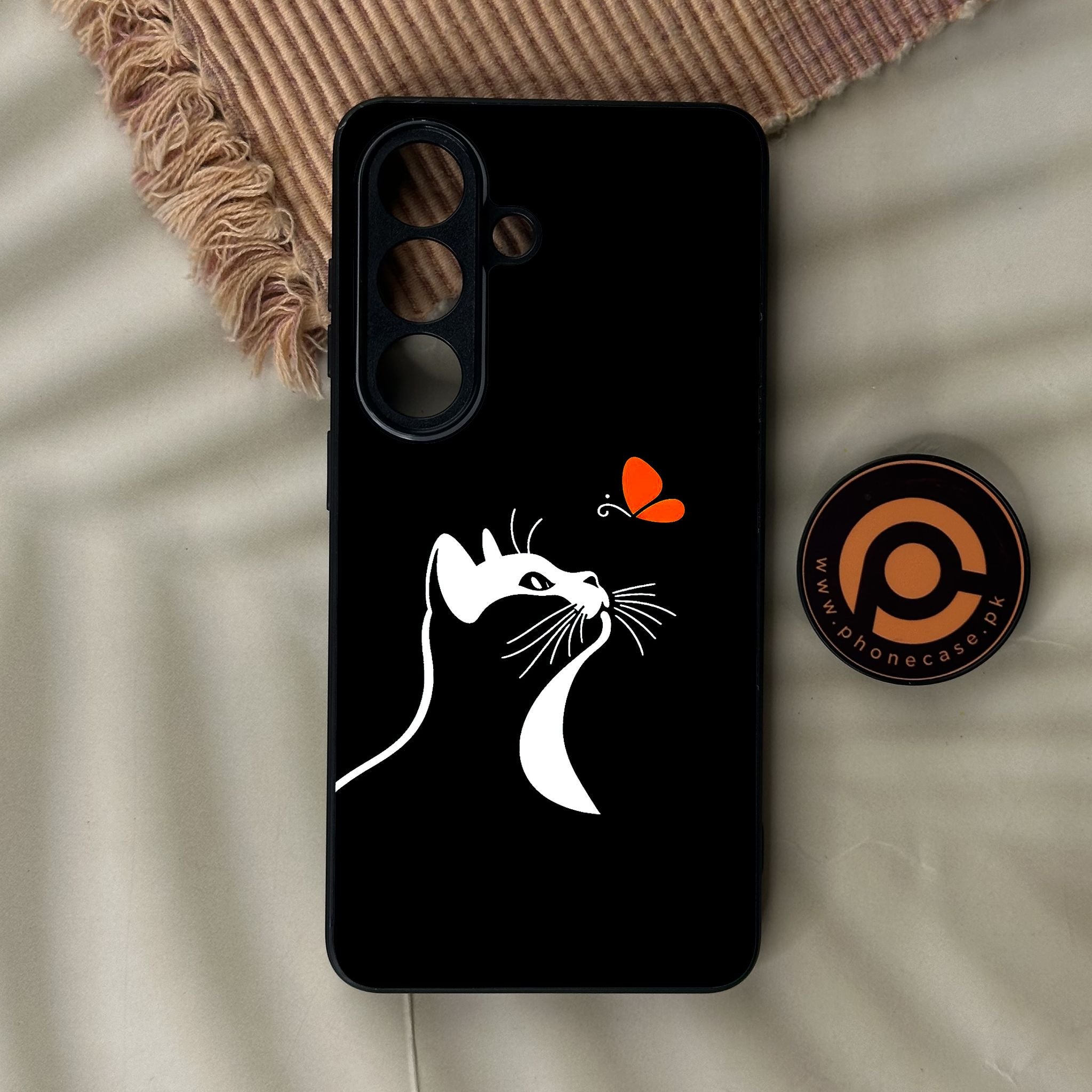 Galaxy S26 - Minimalistic Design 3 - Premium Metal Printed Soft Bumper Shock Proof Case