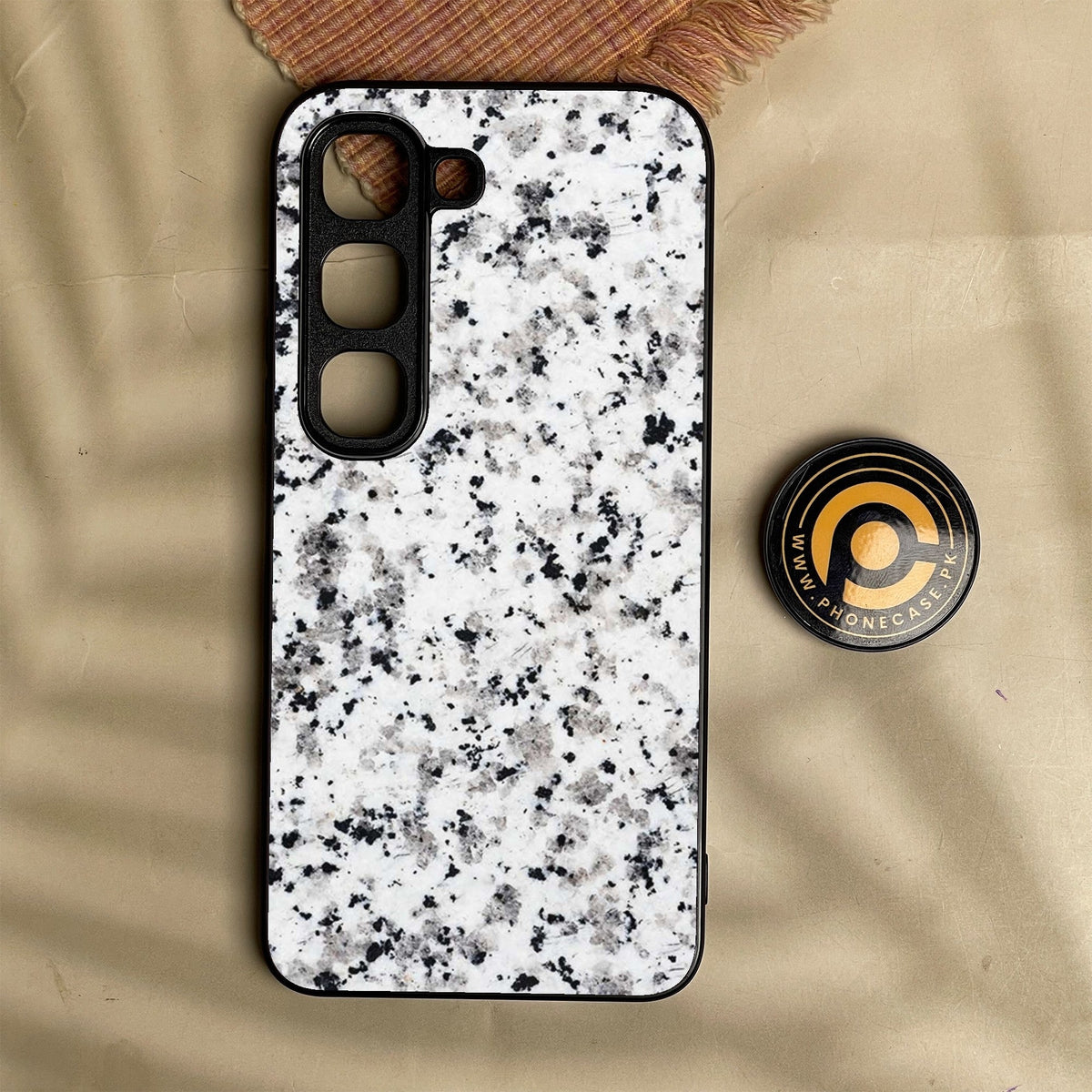 Infinix Hot 70 Pro - White Design 9 - Premium Metal Printed Soft Bumper Shock Proof Case