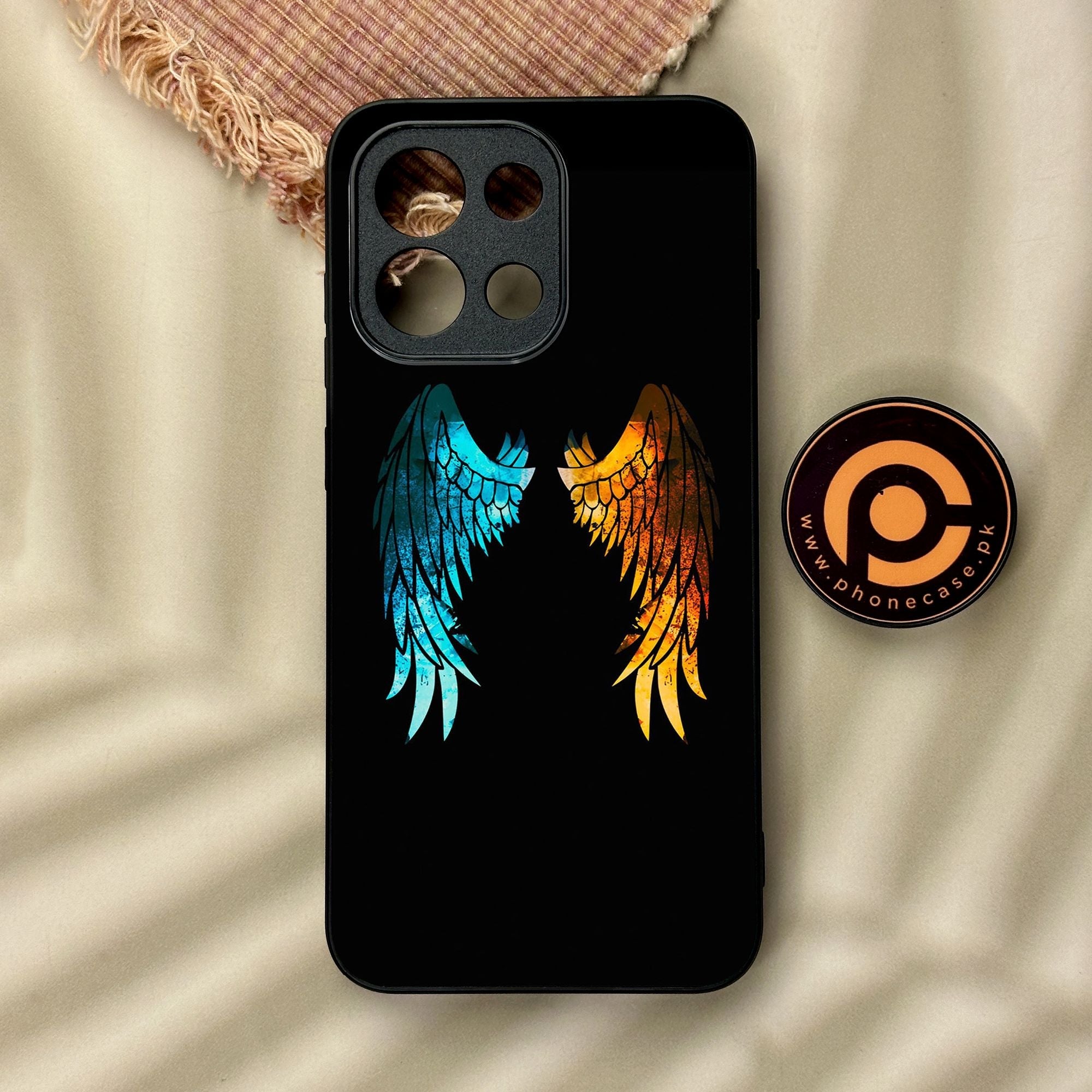 OnePlus 13s - Angel 2.0 Design 8 - Premium Metal Printed Soft Bumper Shock Proof Case
