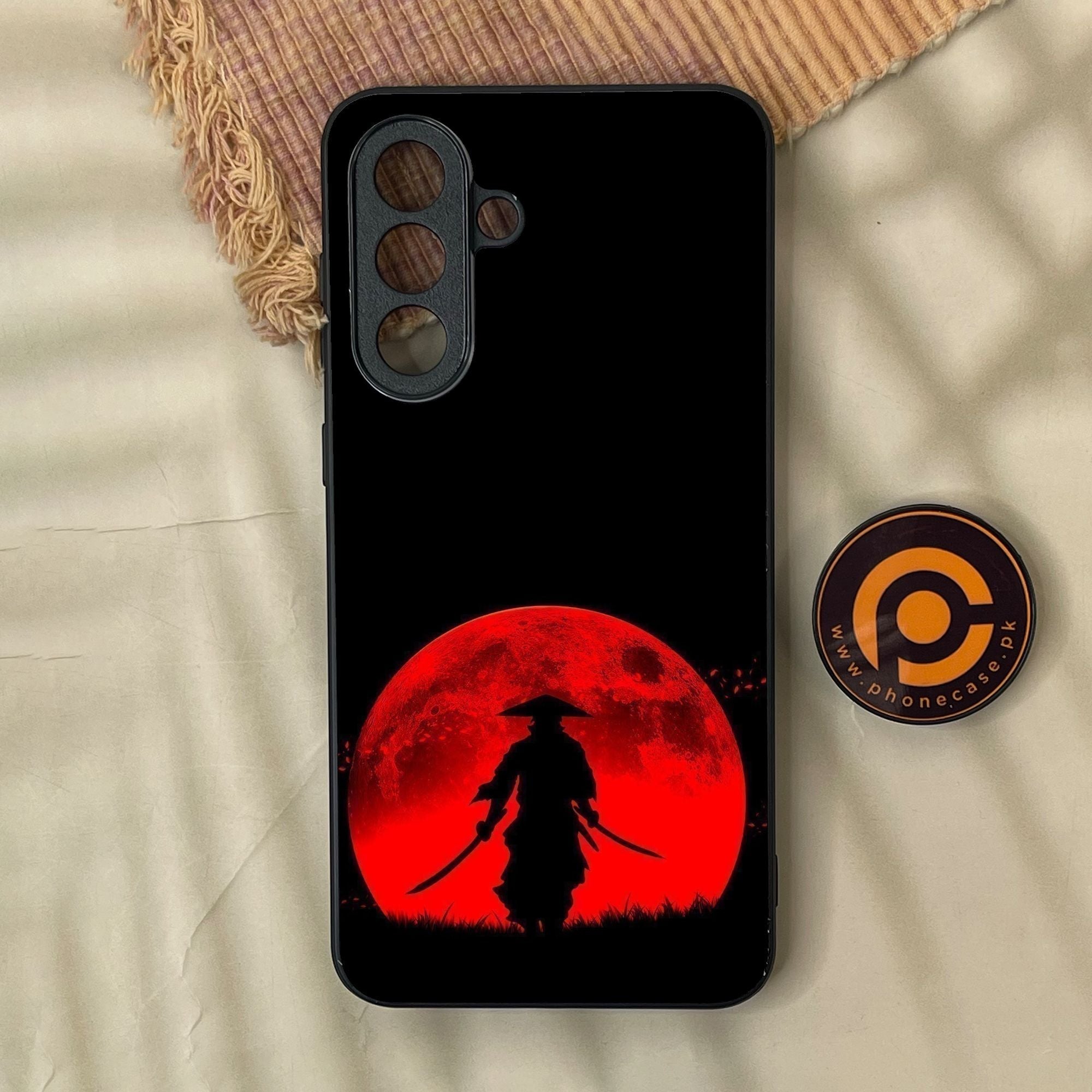 Samsung Galaxy A57 - Ninja Design 8 - Premium Metal Printed Soft Bumper Shock Proof Case