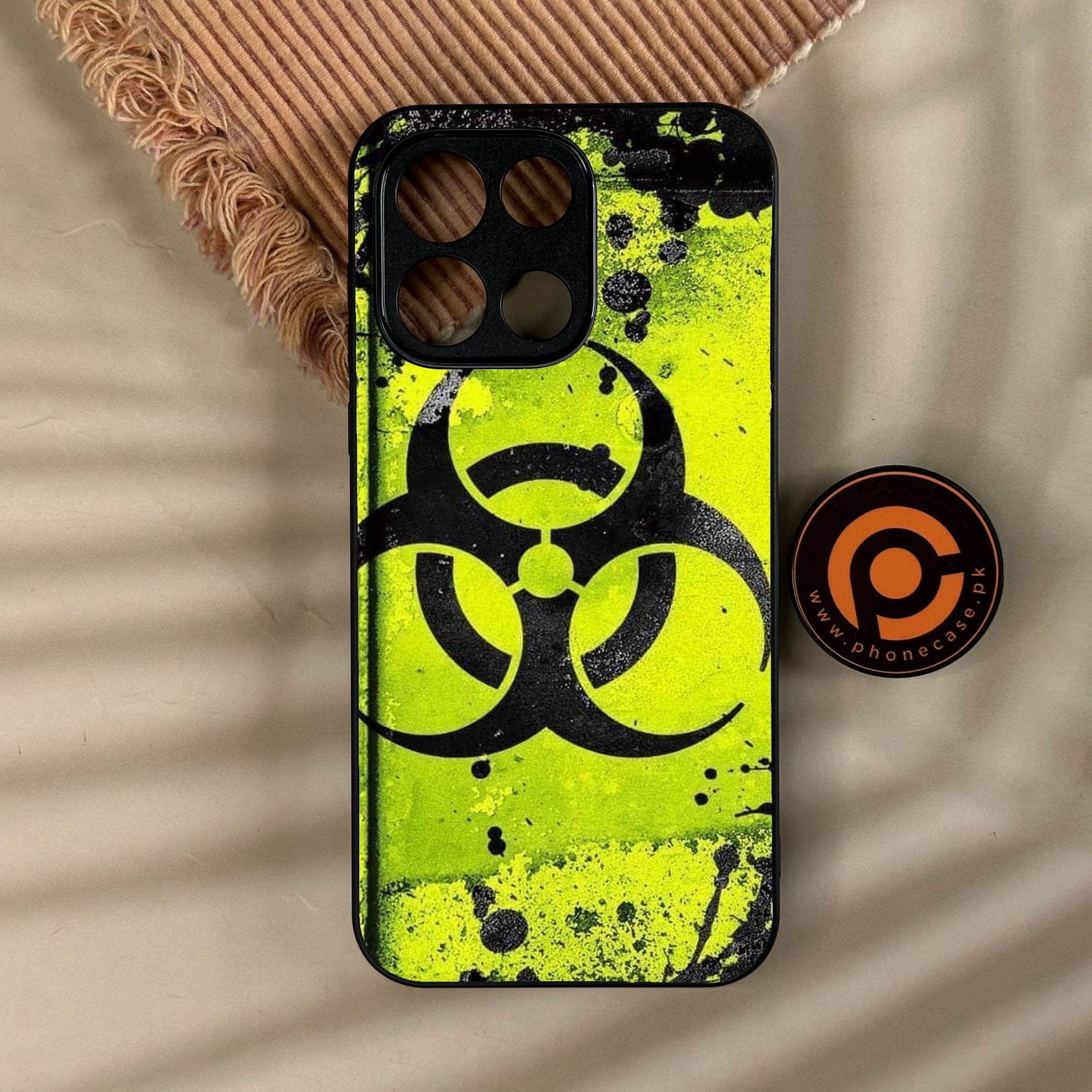 OnePlus Turbo 6 - Biohazard Design 9 - Premium Metal Printed Soft Bumper Shock Proof Case