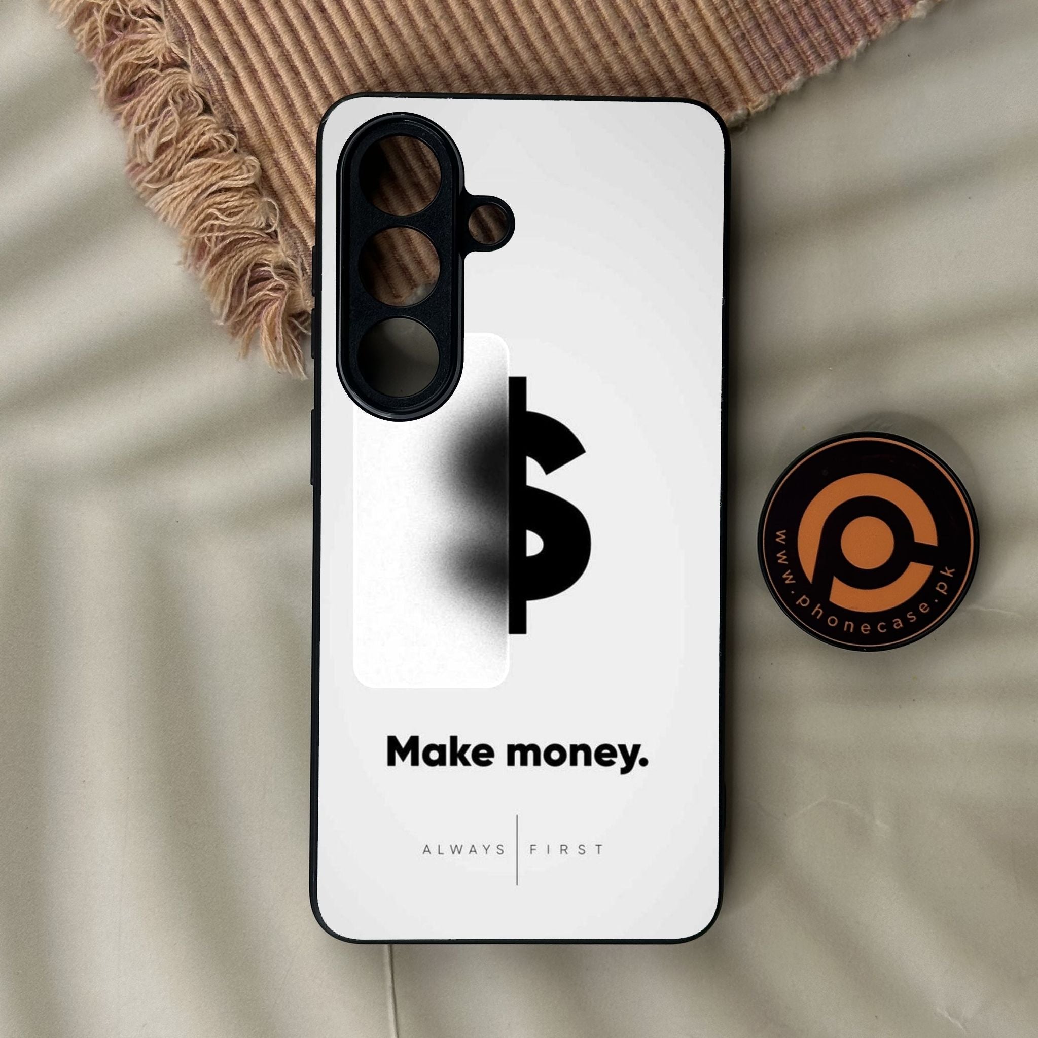 Galaxy S26 - Dollar Design 9 - Premium Metal Printed Soft Bumper Shock Proof Case
