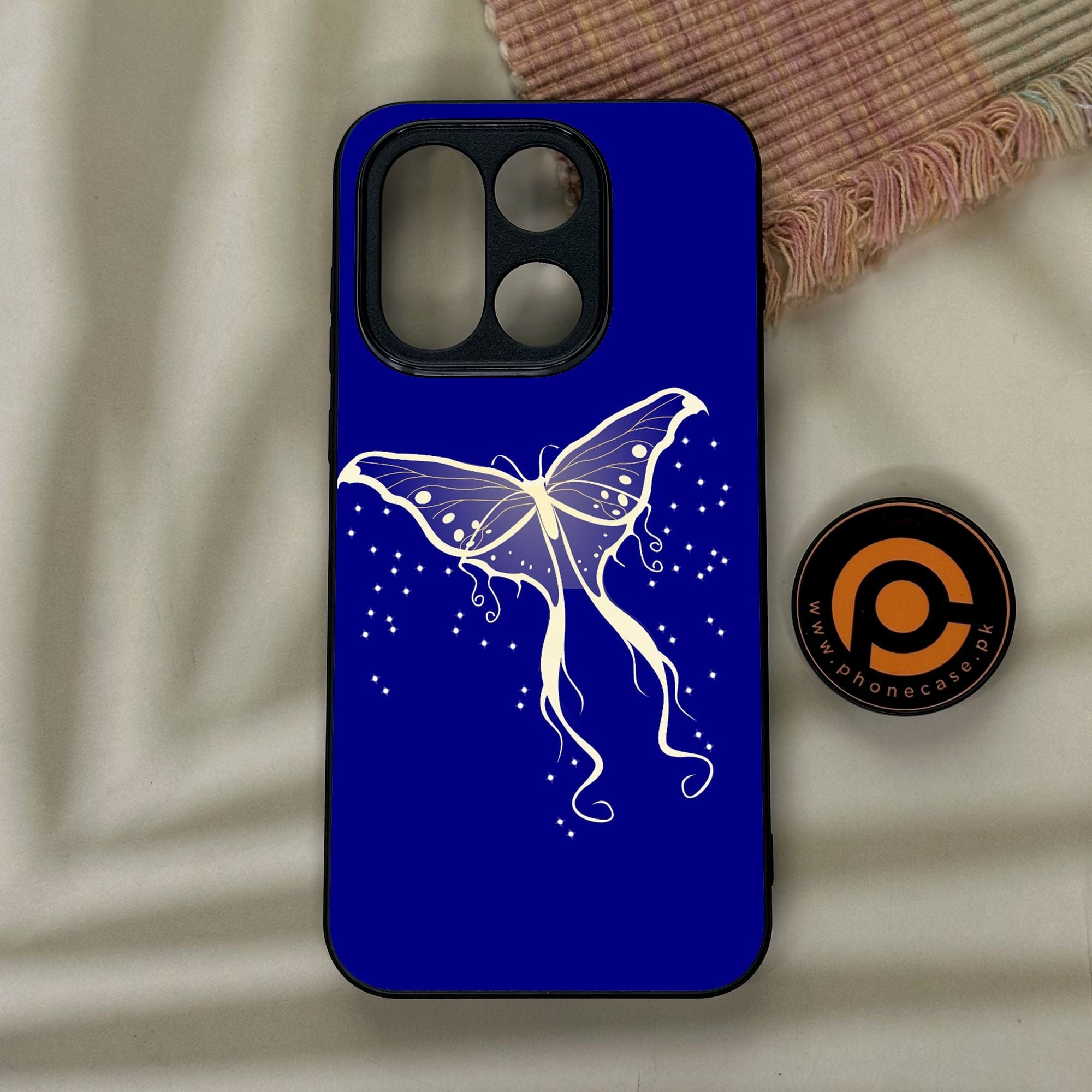 OnePlus 15 - Butterflies Design 1 - Premium Metal Printed Soft Bumper Shock Proof Case