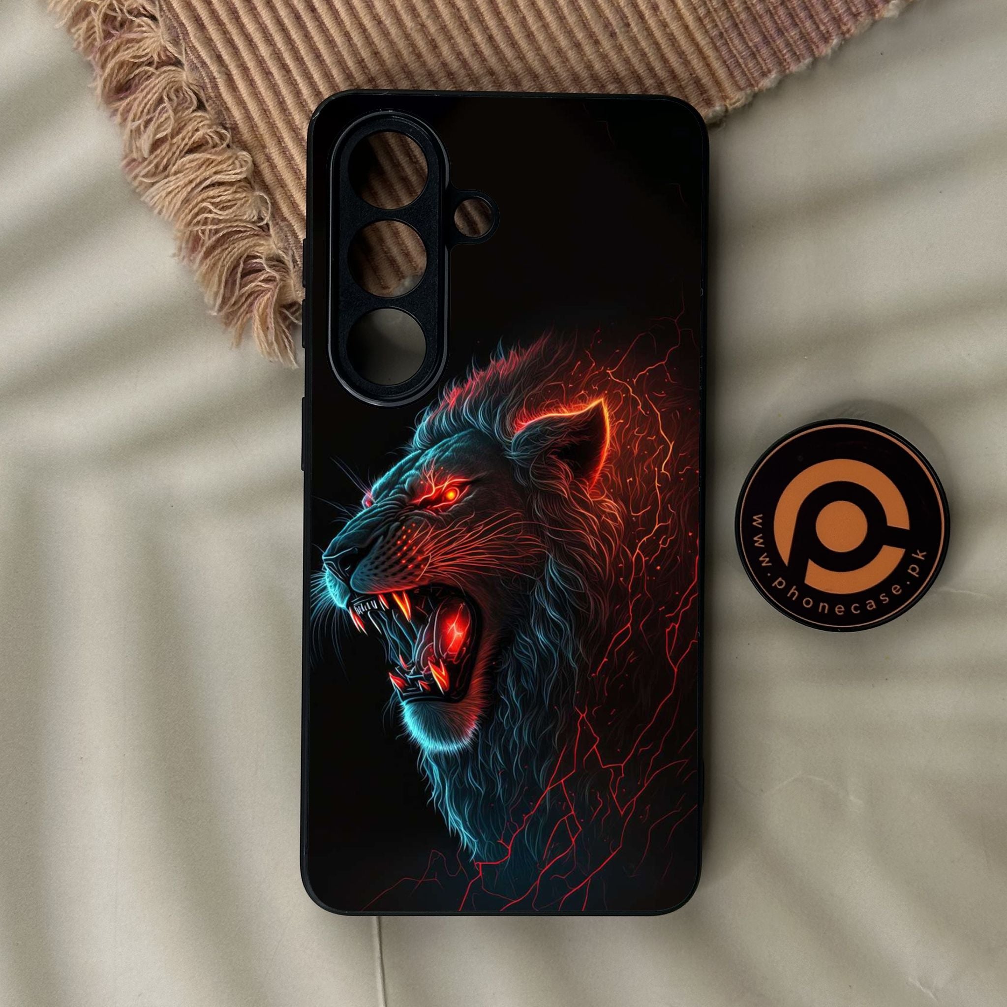 Galaxy S26 - Tiger 2.0 Design 6 - Premium Metal Printed Soft Bumper Shock Proof Case