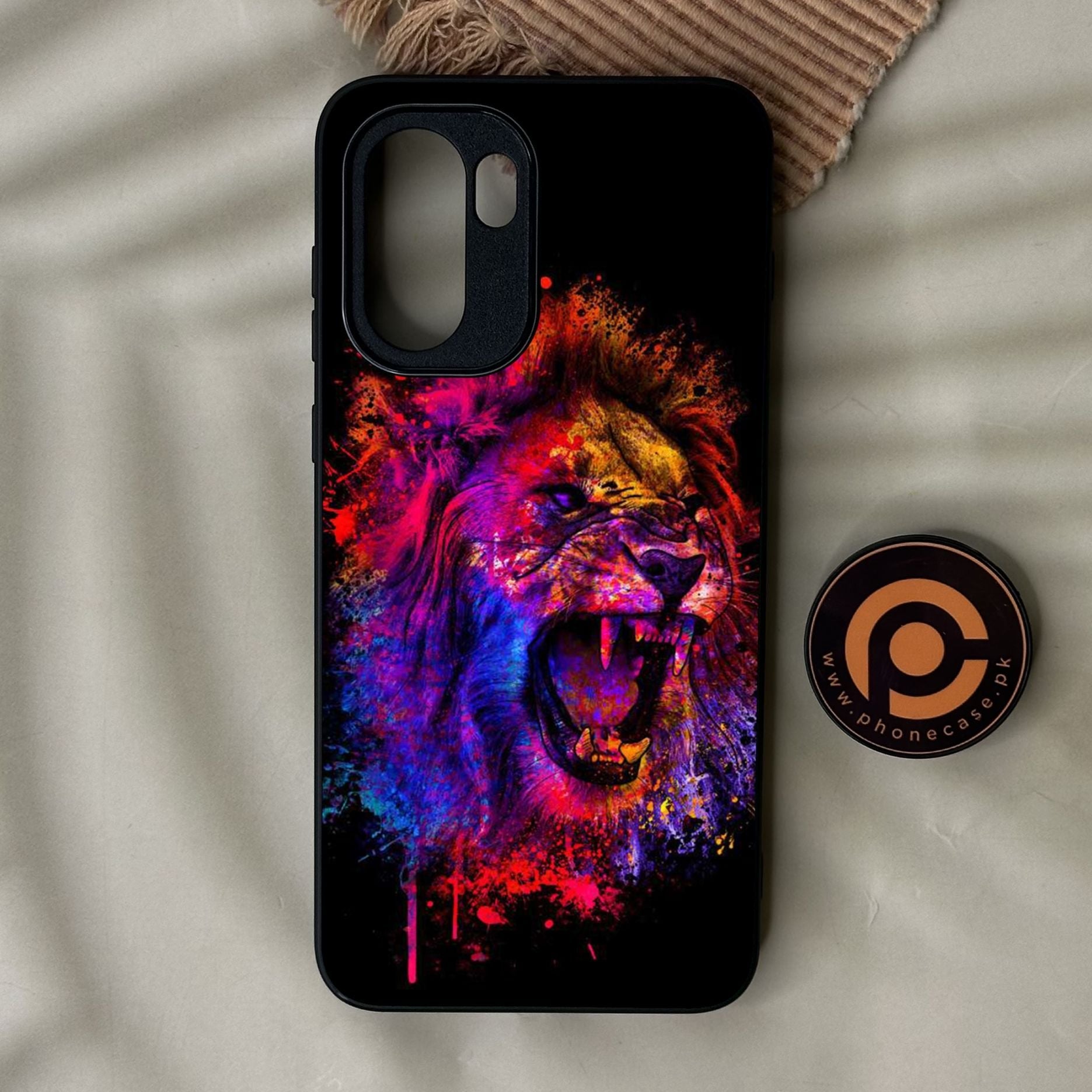 OnePlus 15R - Tiger 2.0 Design 5 - Premium Metal Printed Soft Bumper Shock Proof Case