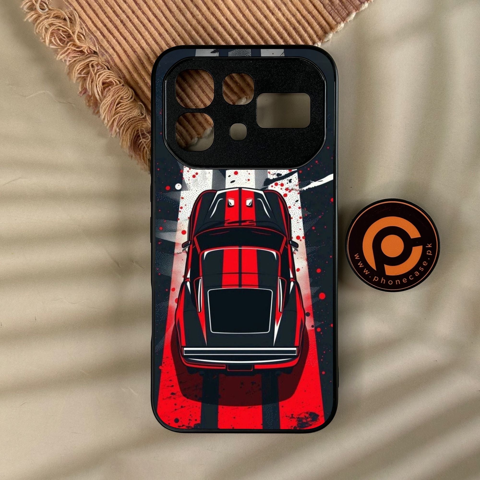 Infinix Note 60 - Top-Down Track - Premium Metal Printed Soft Bumper Shock Proof Case