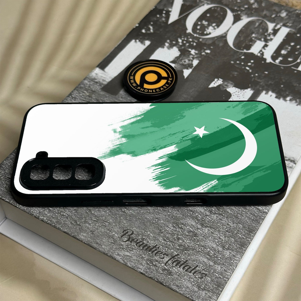 Infinix Hot 70 - Pakistani Flag Design 8 - Premium Metal Printed Soft Bumper Shock Proof Case