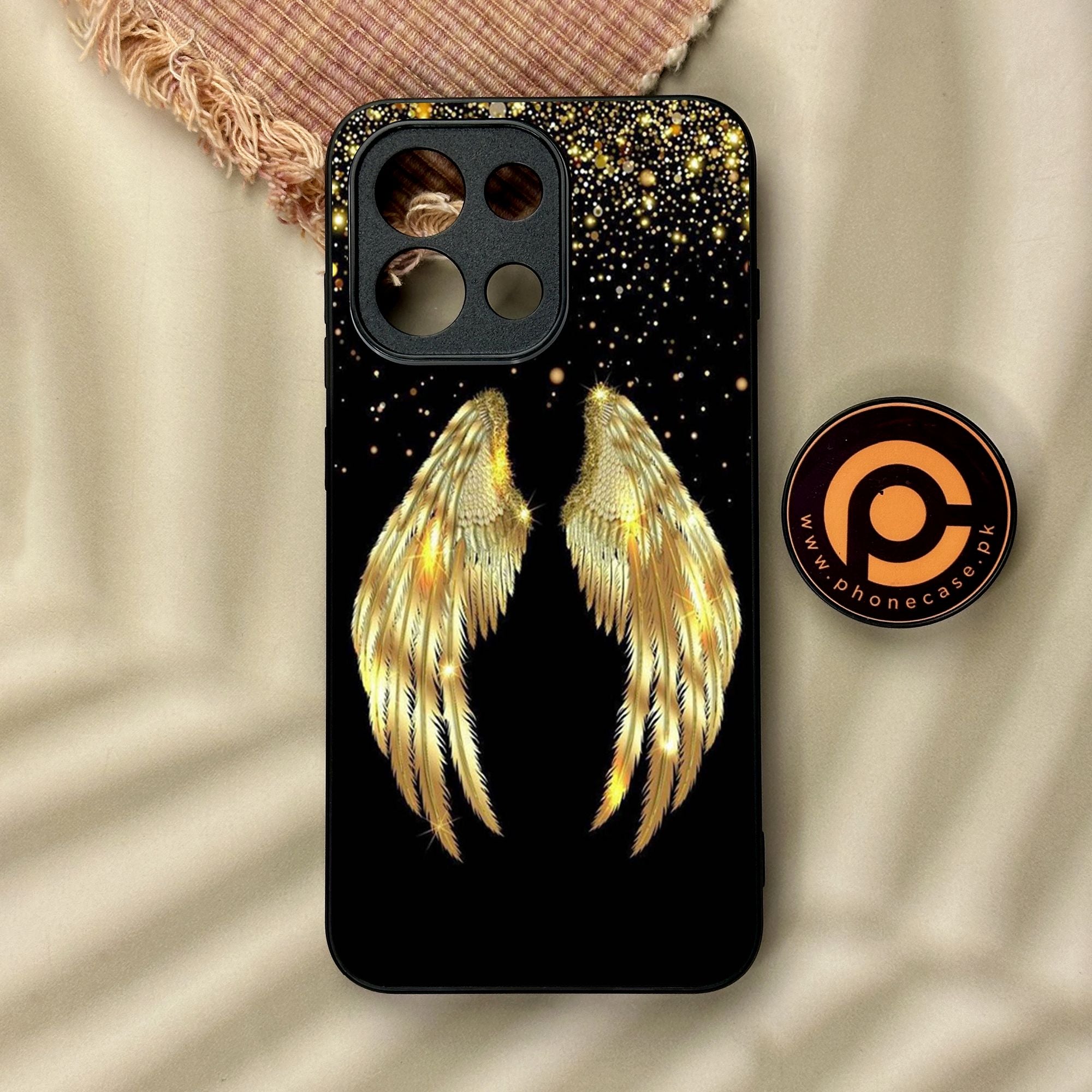 OnePlus 13T - Angel Wings Design 1 - Premium Metal Printed Soft Bumper Shock Proof Case
