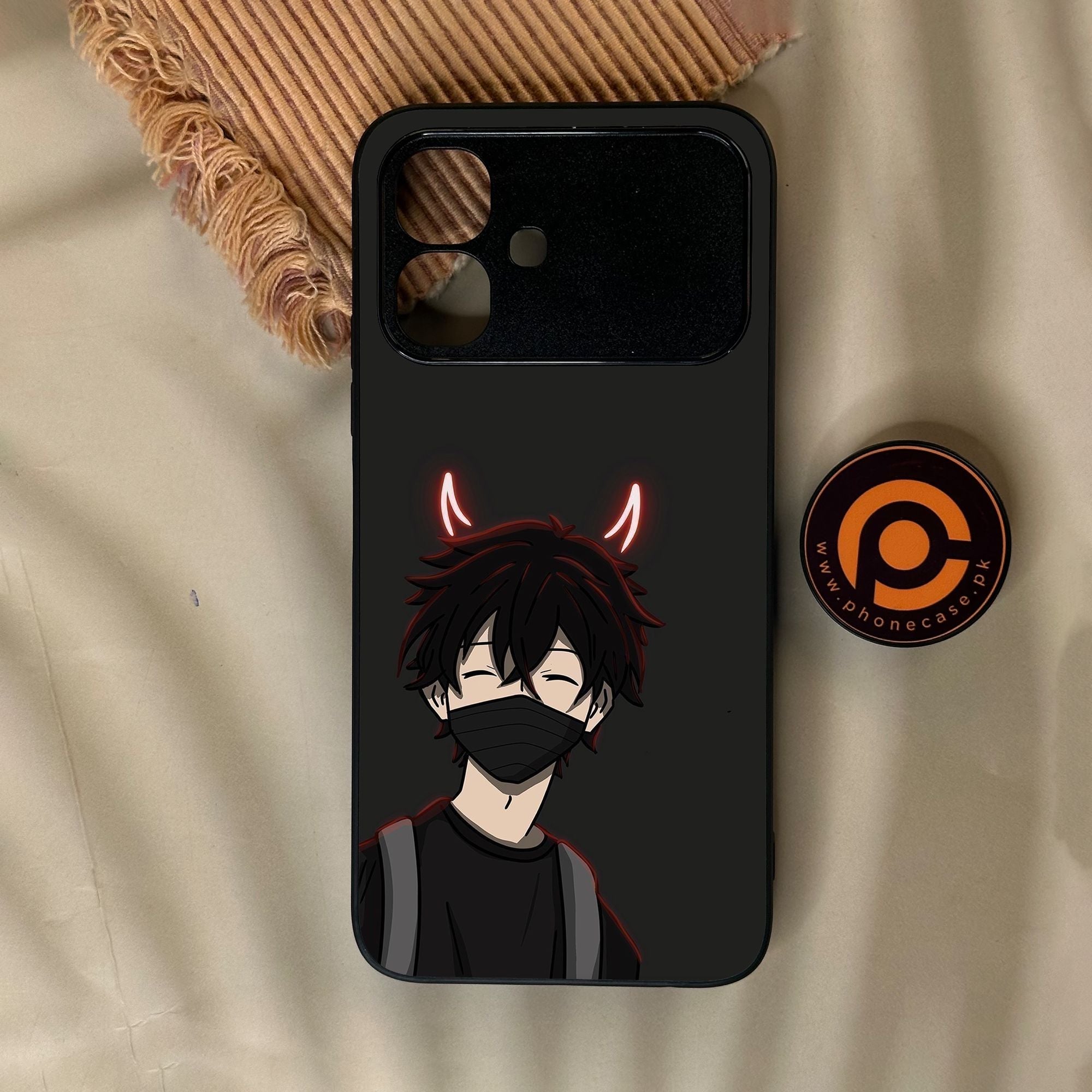 Infinix Smart 20 - Anime Series Design 7 - Premium Metal Printed Soft Bumper Shock Proof Case