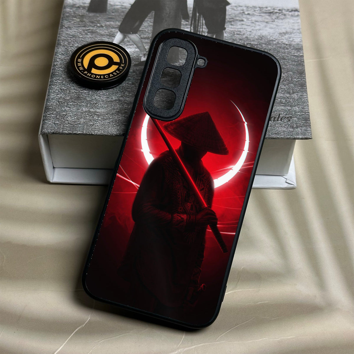 Infinix Hot 70 - Ninja Design 7 - Premium Metal Printed Soft Bumper Shock Proof Case