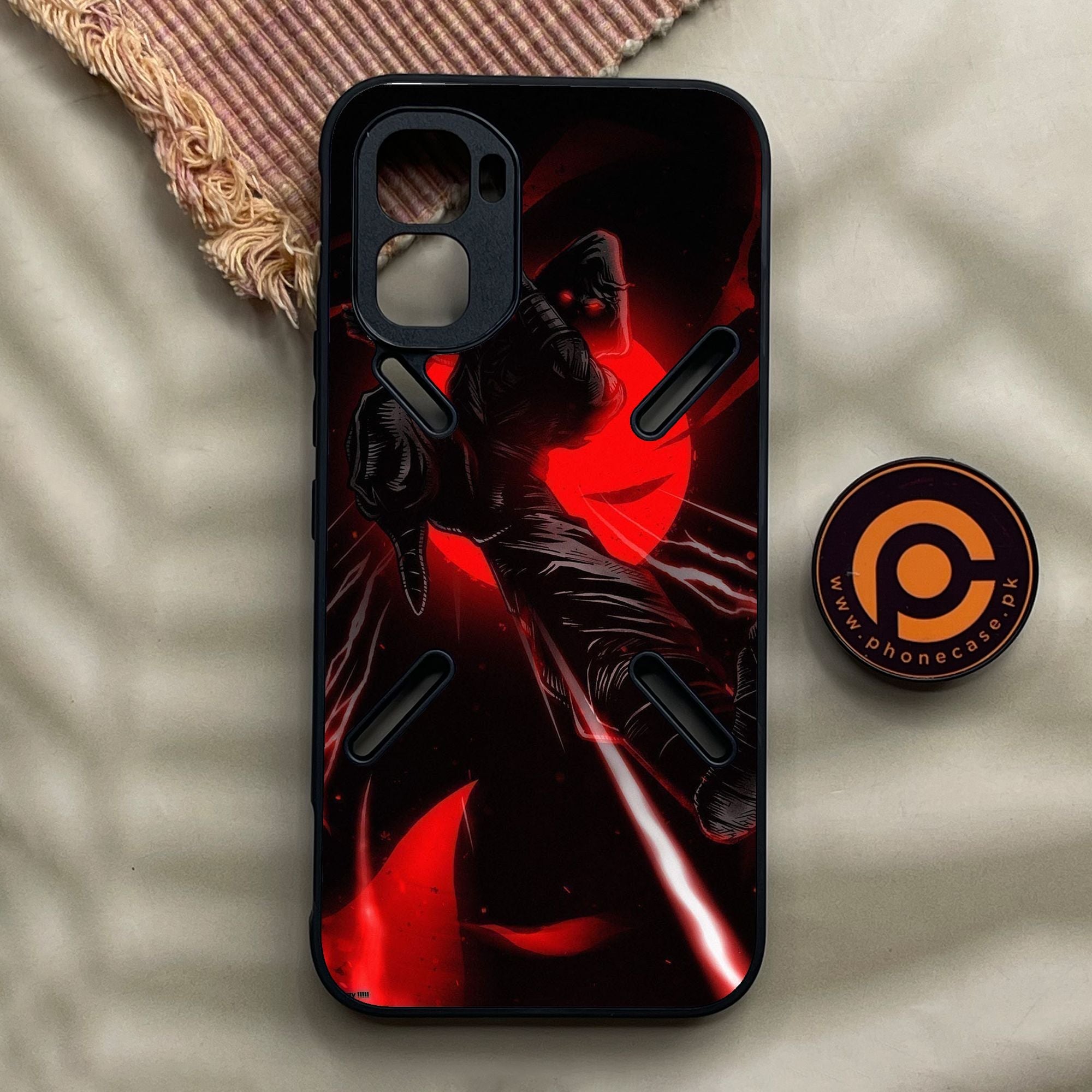Infinix GT 50 Pro - Ninja Design 9 - Premium Metal Printed Soft Bumper Shock Proof Case