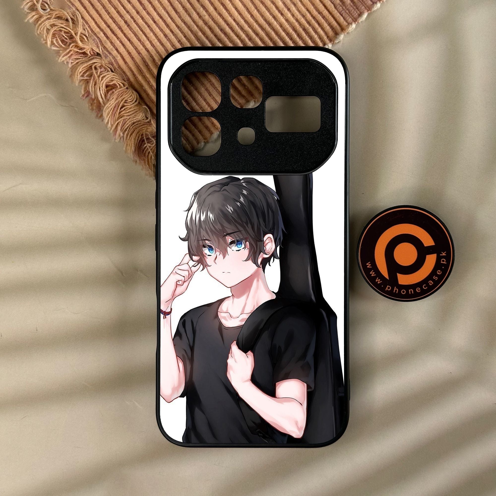 Infinix Note 60 Pro - Anime Series Design 2 - Premium Metal Printed Soft Bumper Shock Proof Case
