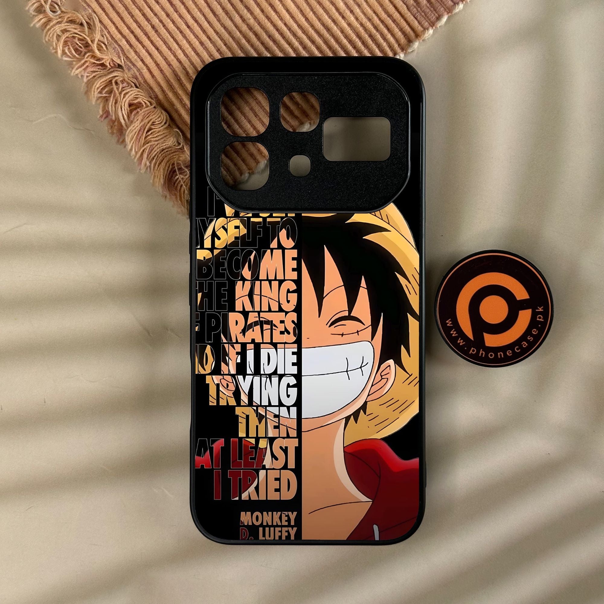 Infinix Note 60 Pro - Anime - Premium Metal Printed Soft Bumper Shock Proof Case