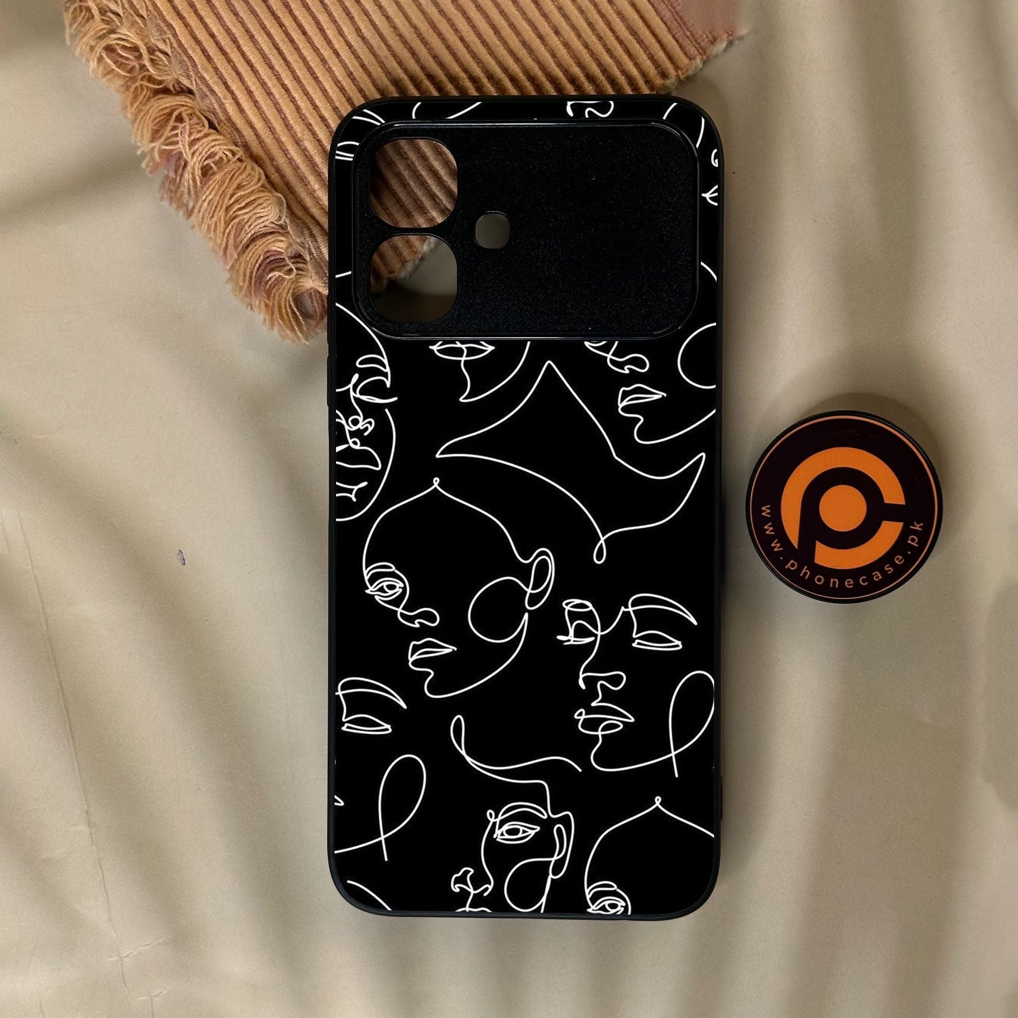 Infinix Smart 20 - Girls Design 6 - Premium Metal Printed Soft Bumper Shock Proof Case