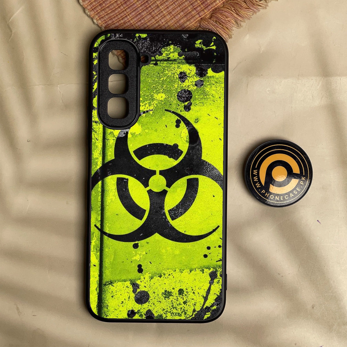 Infinix Hot 70 - Biohazard Design 9 - Premium Metal Printed Soft Bumper Shock Proof Case