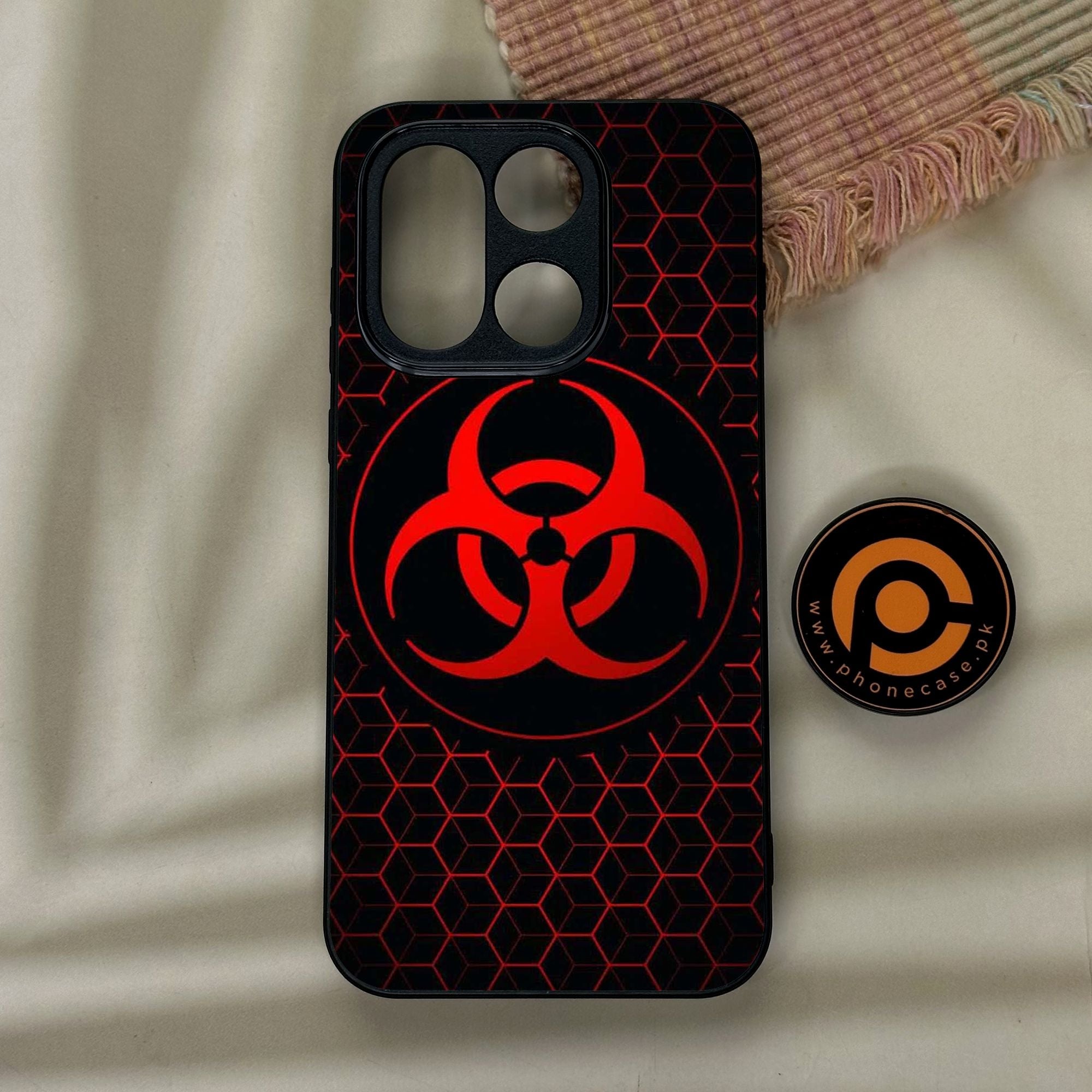 OnePlus 15 - Biohazard Design 8 - Premium Metal Printed Soft Bumper Shock Proof Case