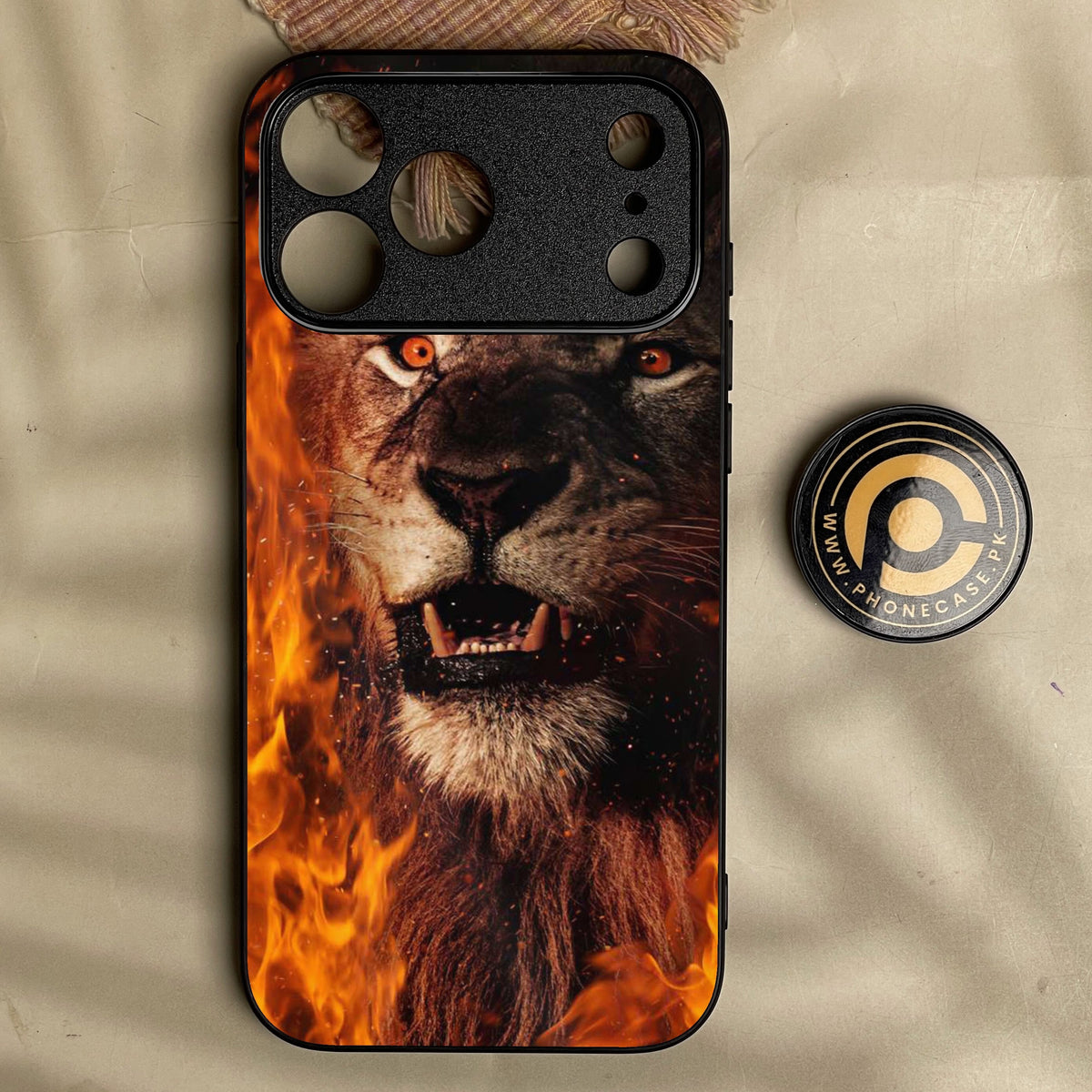 Iphone 18 Pro Max - Tiger Design 2 - Premium Metal Printed Soft Bumper Shock Proof Case