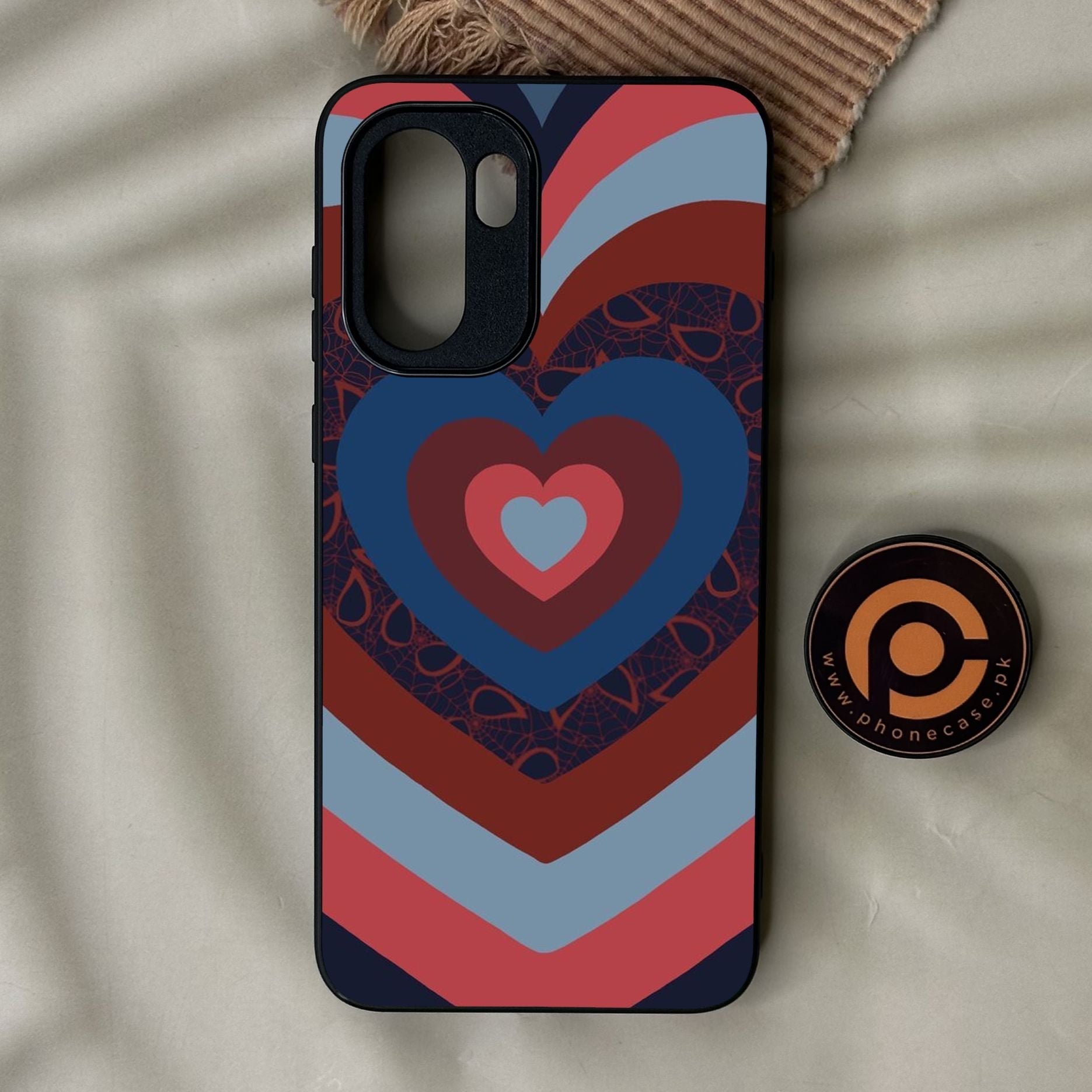 OnePlus 15R - Heart 2.0 Design 2 - Premium Metal Printed Soft Bumper Shock Proof Case