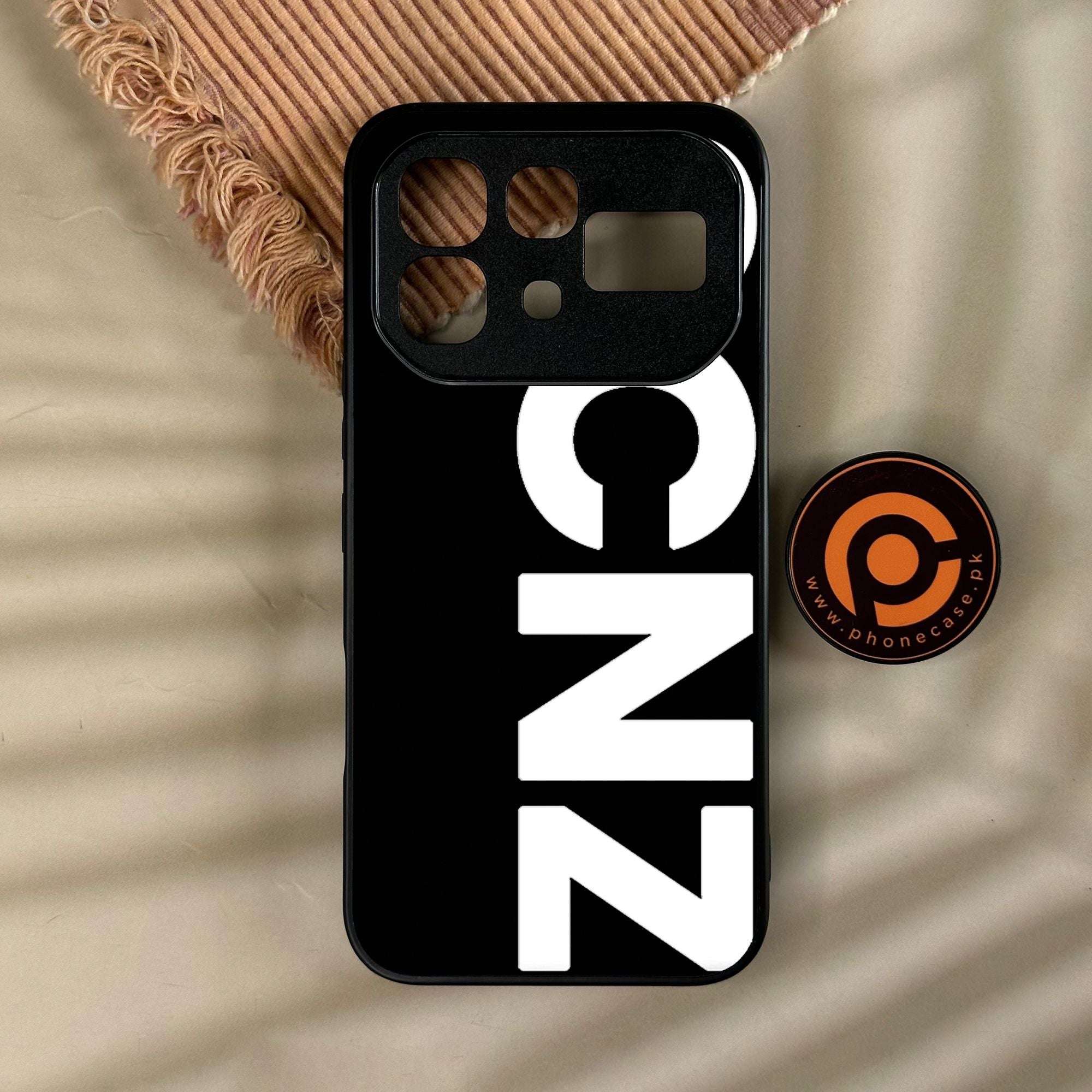 Infinix Note 60 - Scnz - Premium Metal Printed Soft Bumper Shock Proof Case